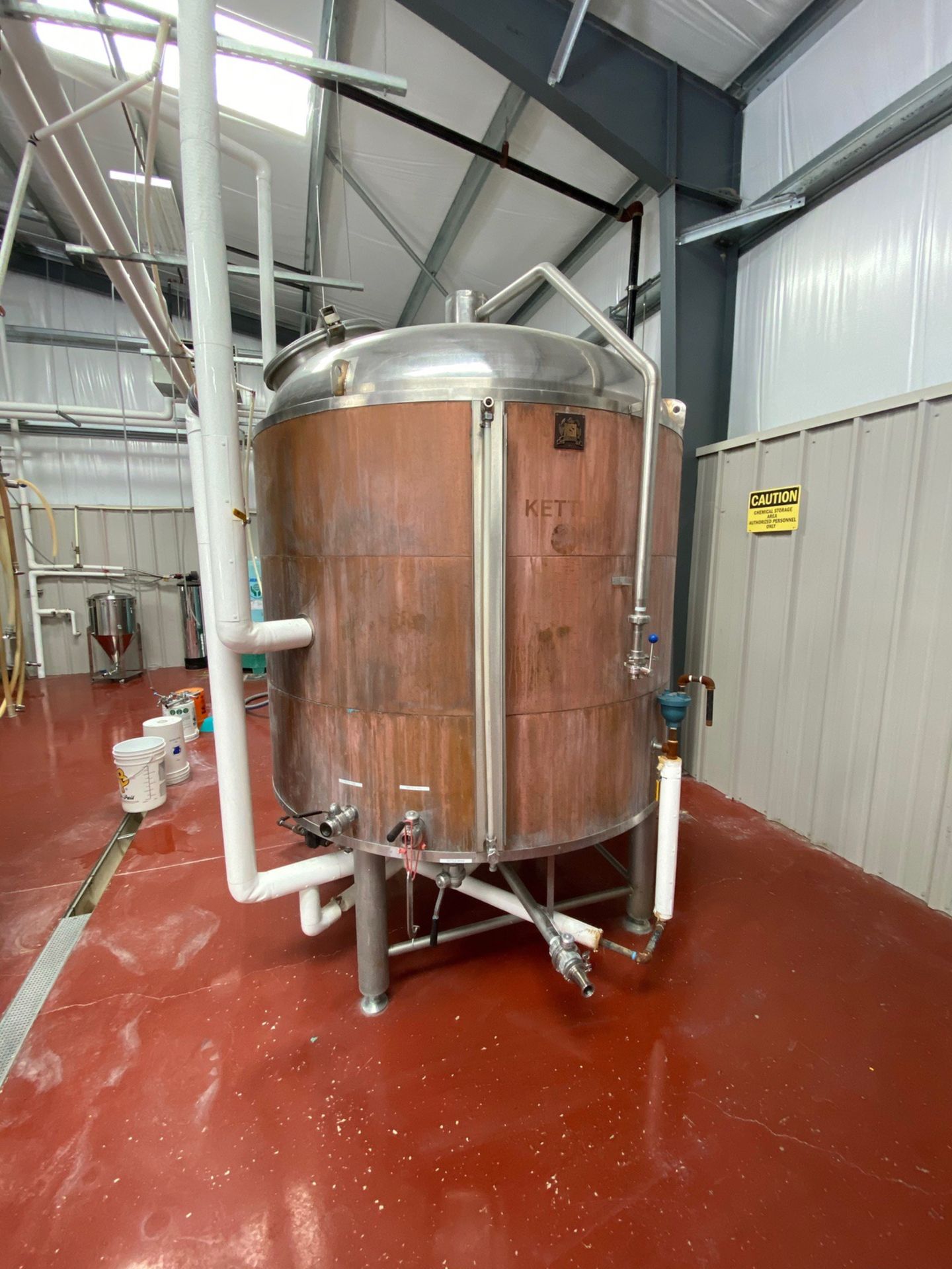 Newlands 20 BBL Brewhouse with Steam Jacketed Kettle and Mash Tun, He - Subj to Bulk | Rig Fee: 1700 - Image 2 of 9
