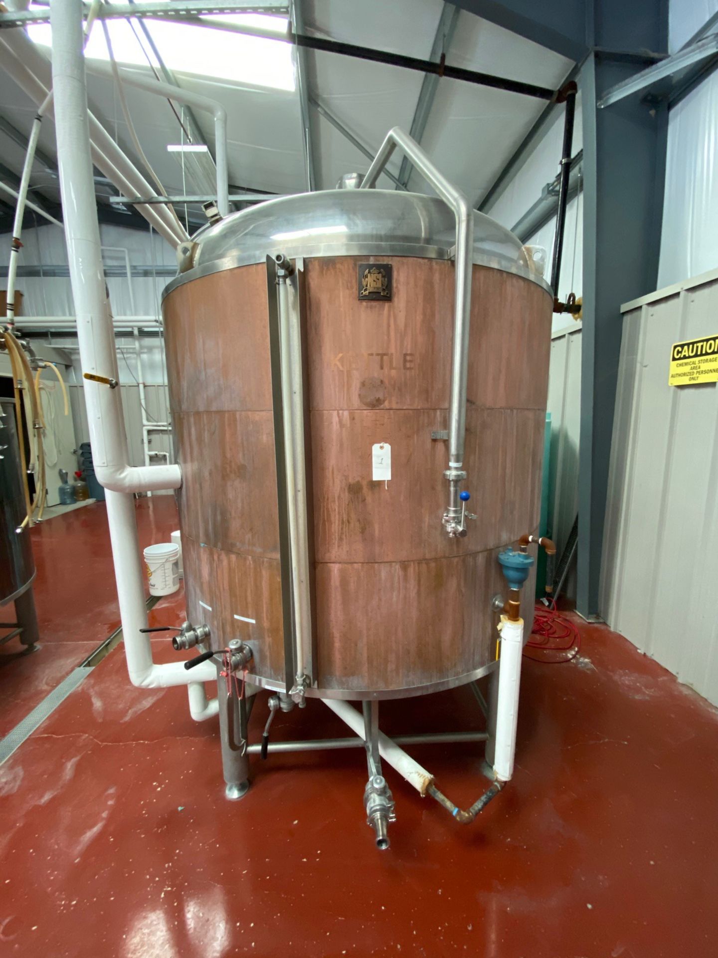 Newlands 20 BBL Brewhouse with Steam Jacketed Kettle and Mash Tun, He - Subj to Bulk | Rig Fee: 1700