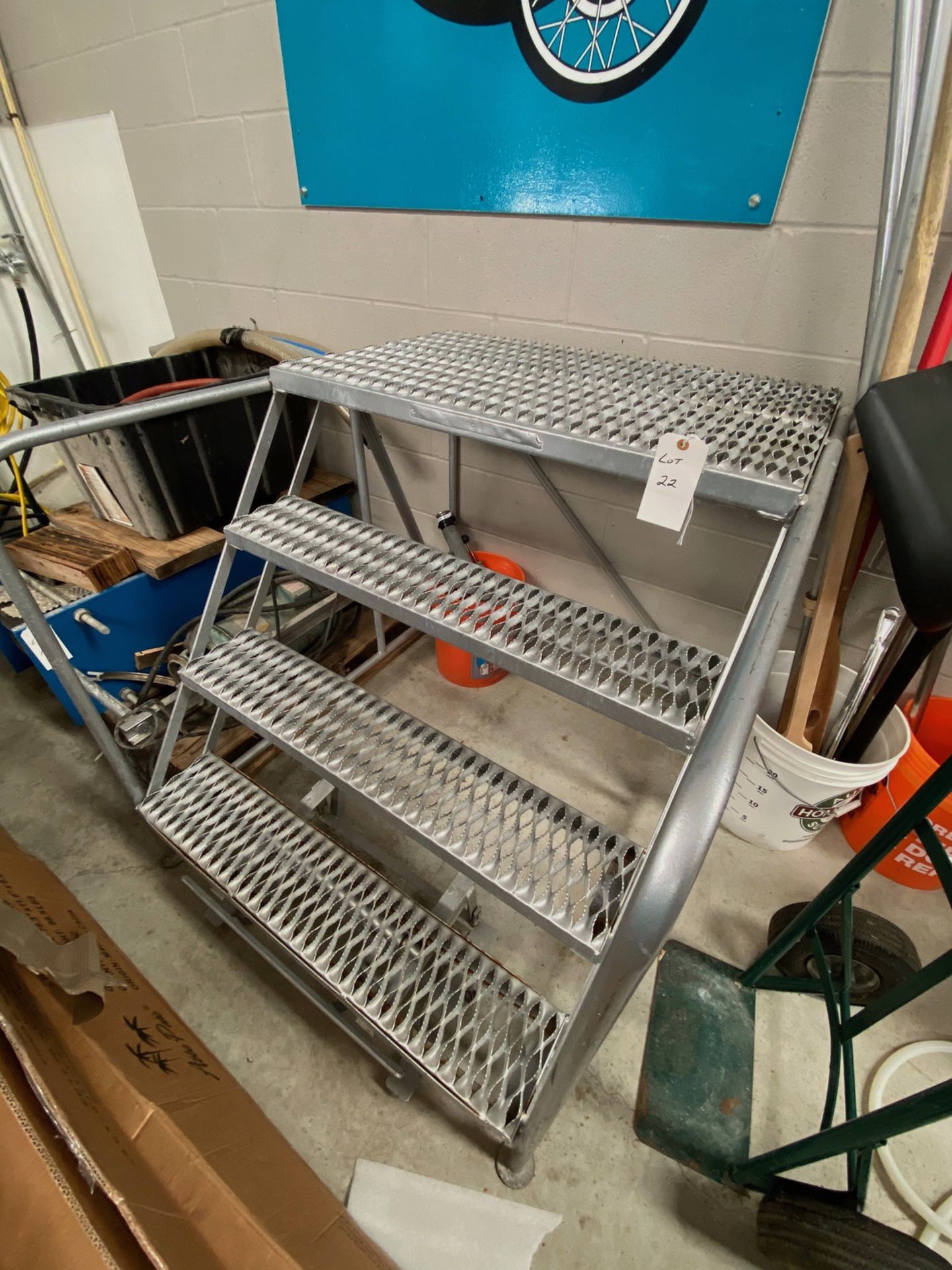 Portable Warehouse Stairs - Subj to Bulk | Rig Fee: 25