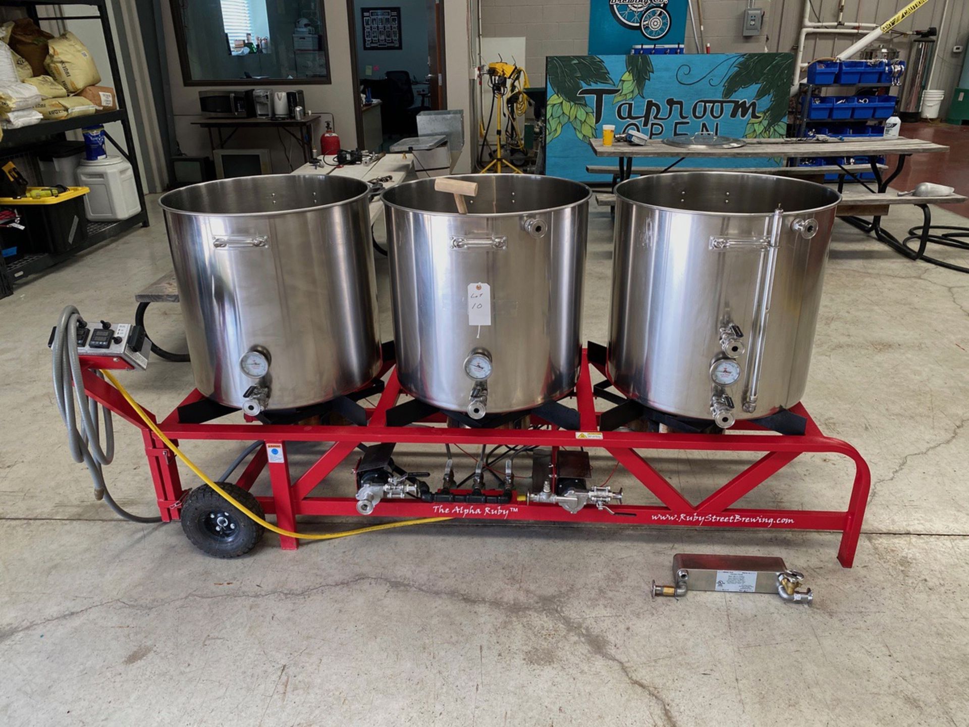 2016 Ruby Street 1 BBL Pilot Brewing System - The Alpha Ruby Natural - Subj to Bulk | Rig Fee: 300