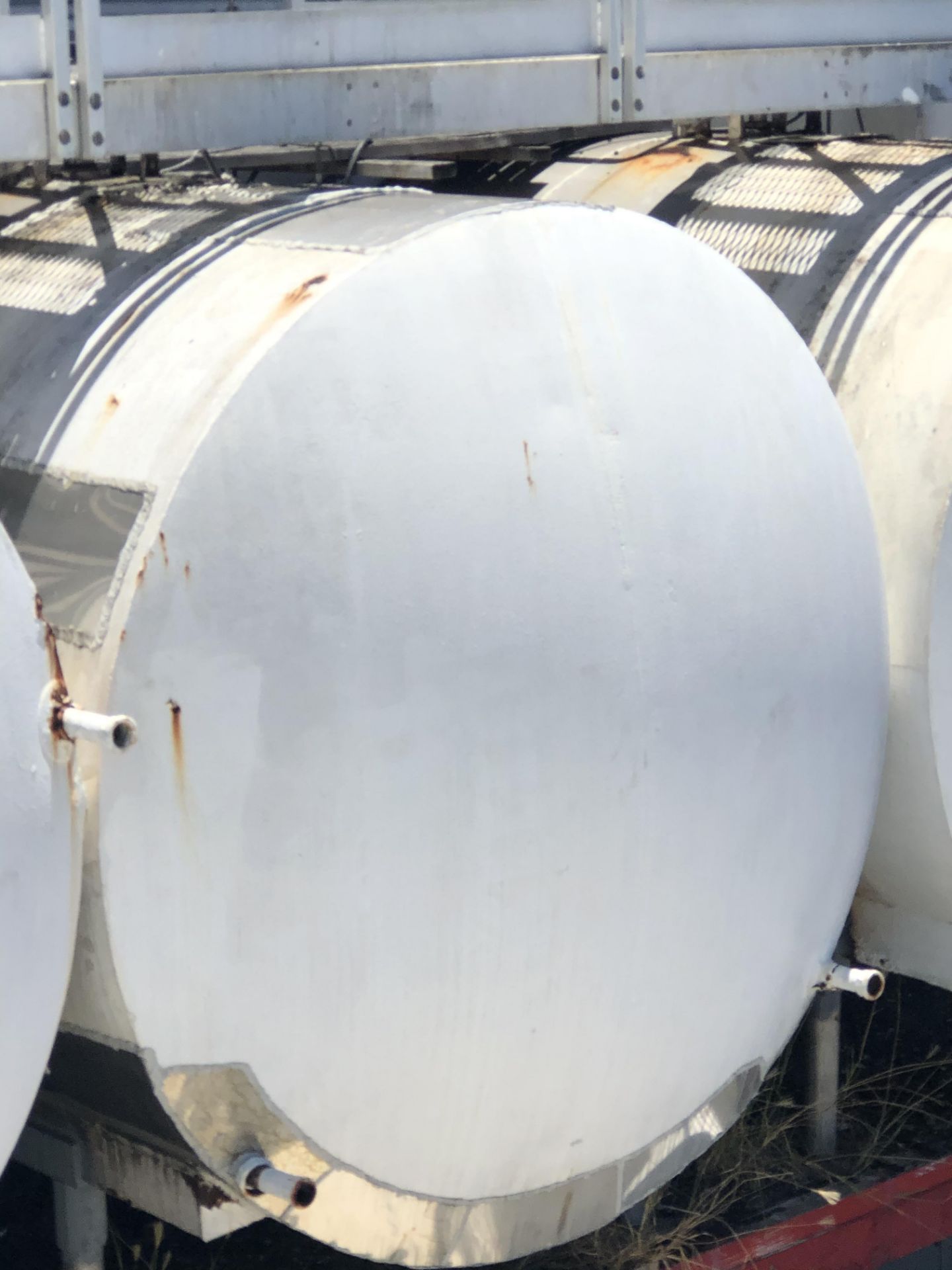 Cherry-Burrell 3,000 Gallon Stainless Steel Horizontal Tank | Rig $ See Desc - Image 3 of 8