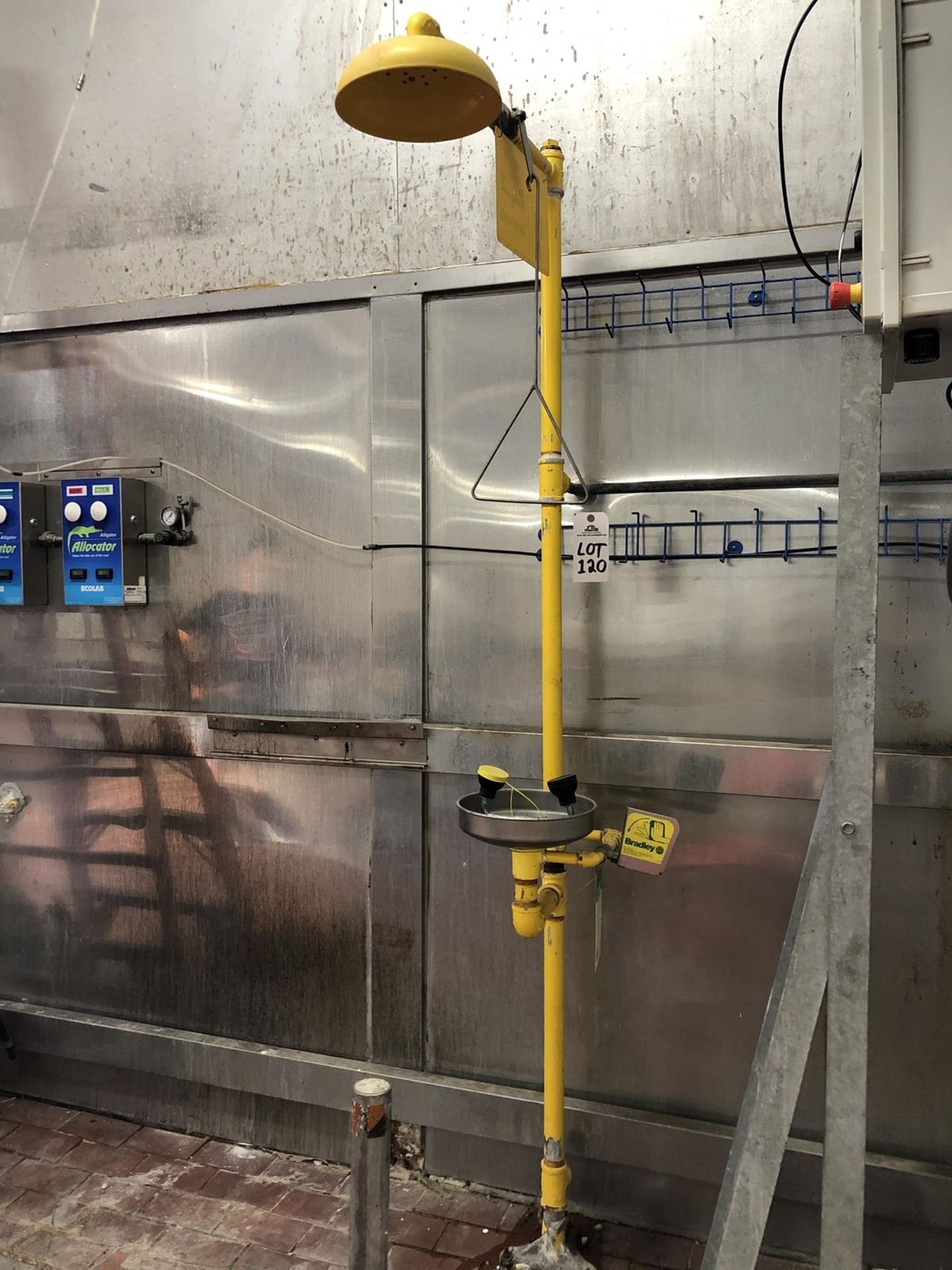 Bradley Chemical Wash Station, With Eye Rinse Station | Rig $ See Desc