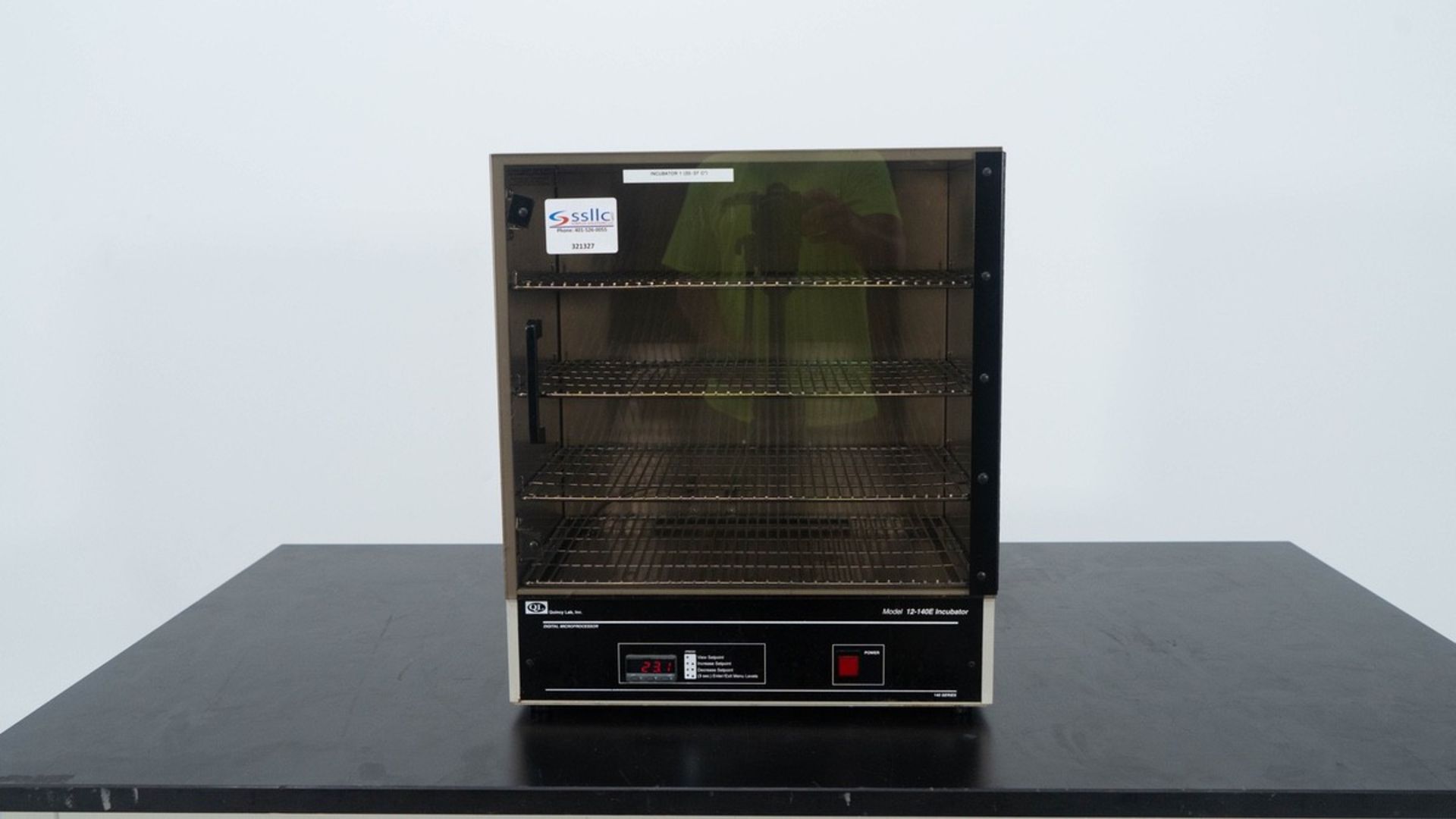 Quincy Lab 12-140E Benchtop Incubator, Model 12-140E, S/N: P-00676, Electrical: 115 | Rig Fee: $25
