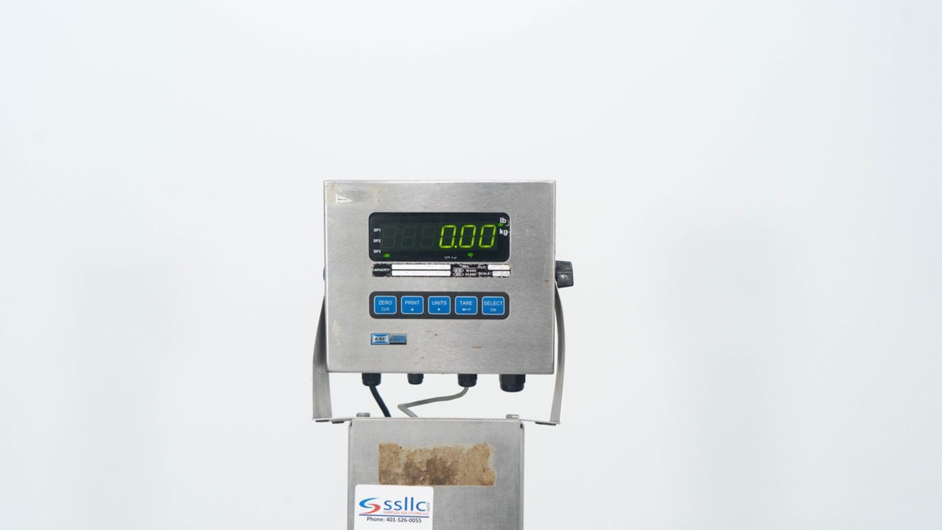 GSE 350 Digital Scale, Model 350, S/N: 48584, Electrical: 90-250V, 50/60Hz, 0.5Amps | Rig Fee: $25 - Image 4 of 5