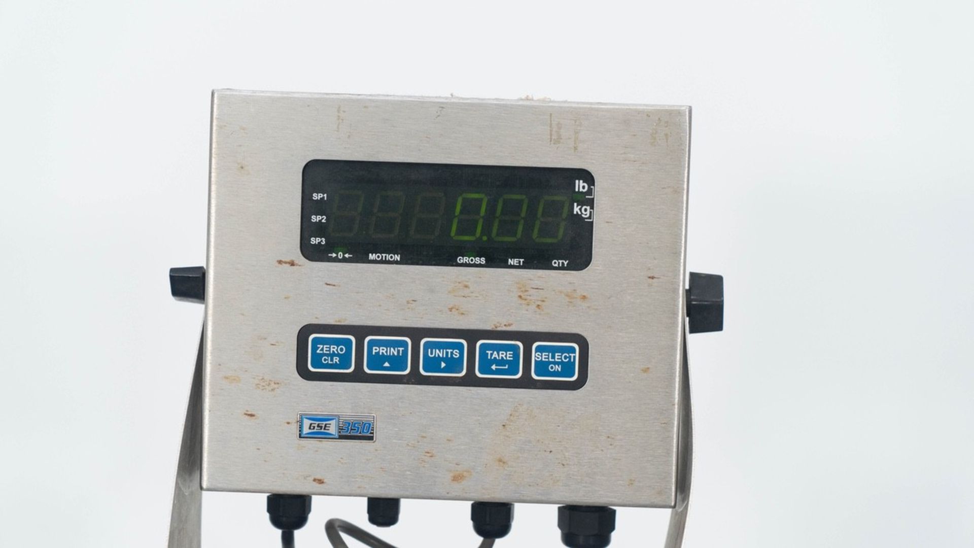 GSE 350 Digital Scale, Model 350, S/N: 53538, Electrical: 90-250V, 50/60Hz, 0.5Amps | Rig Fee: $25 - Image 4 of 5