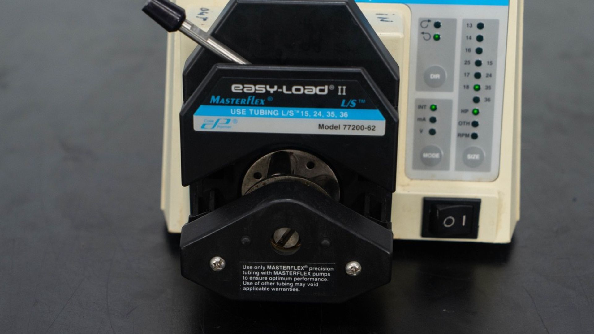 Cole-Parmer Masterflex L/S Digital Standard Peristaltic Pump, Model 7523-60, S/N: B | Rig Fee: $50 - Image 4 of 5