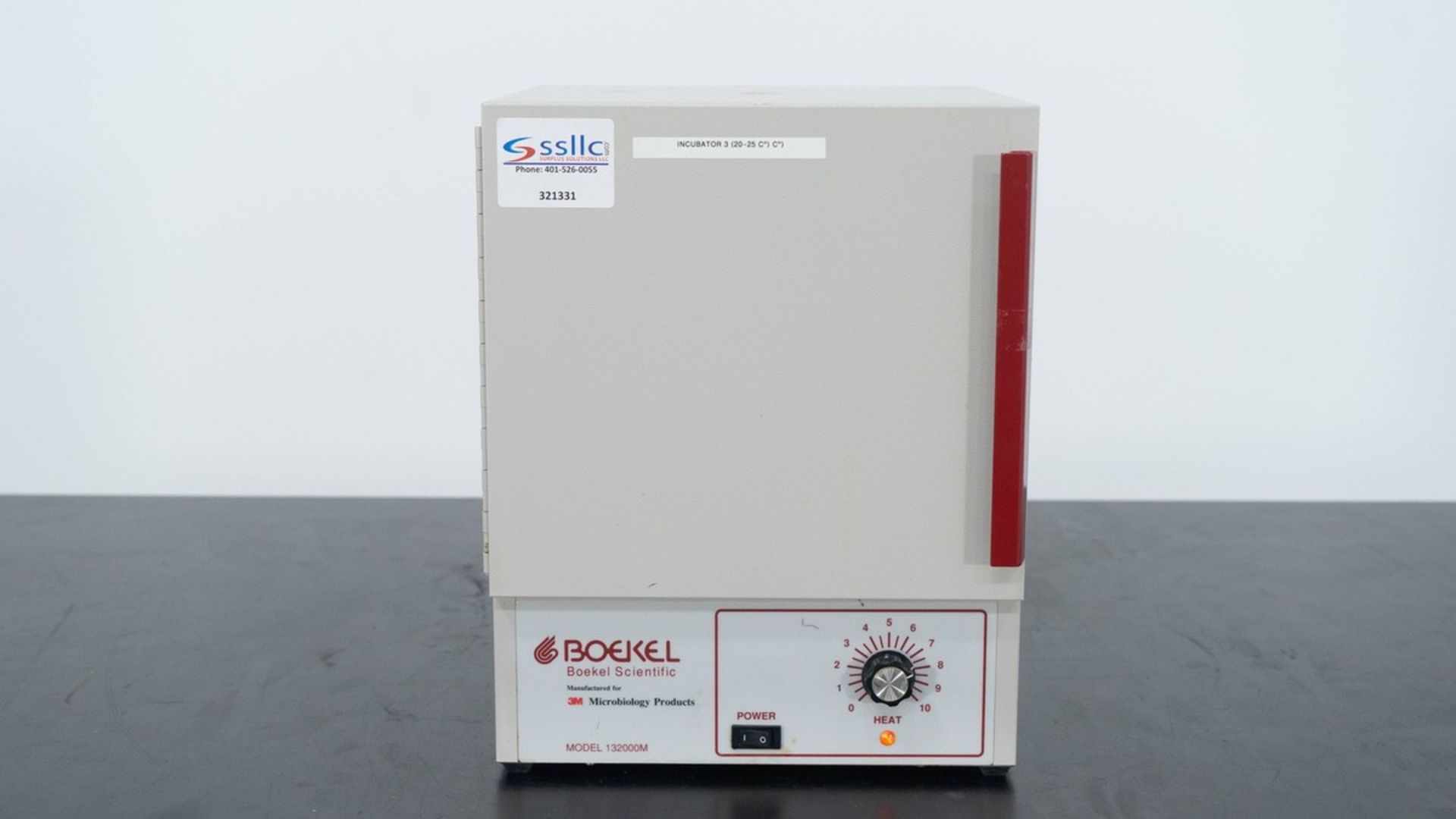 Boekel Scientific 132000M Benchtop Incubator, Model 132000M, S/N: 0524 02473, Elect | Rig Fee: $25