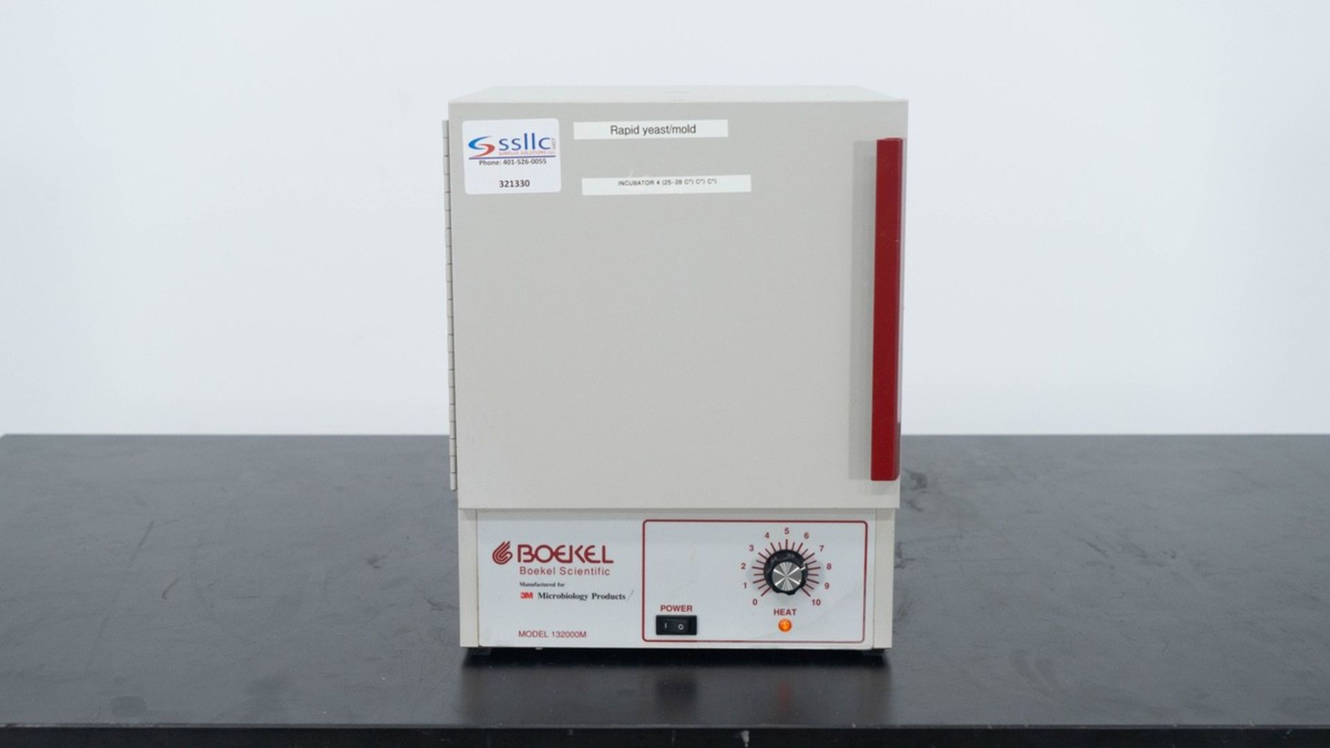 Boekel Scientific 132000M Benchtop Incubator, Model 132000M, S/N: 0542 15653, Elect | Rig Fee: $25