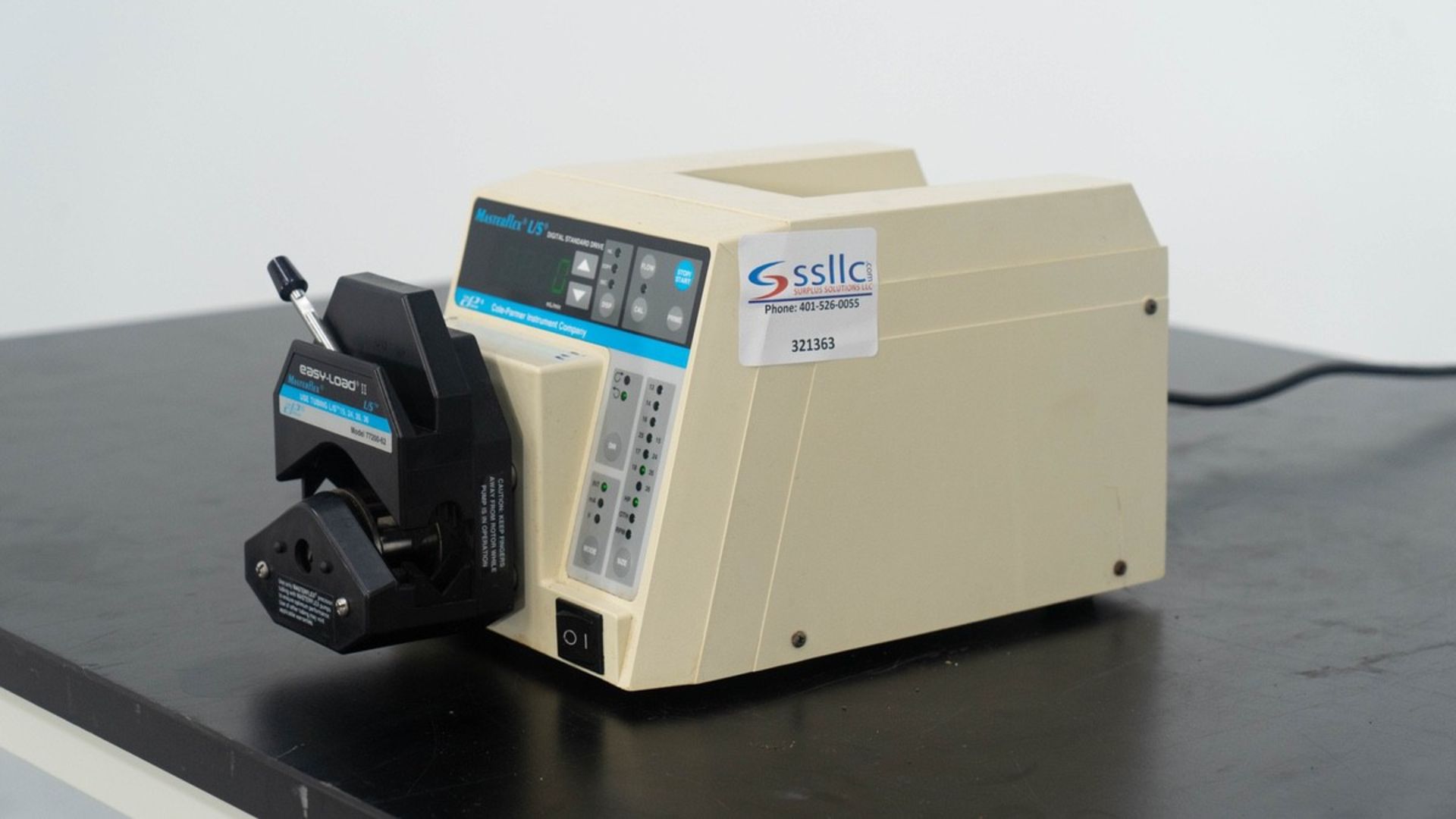 Cole-Parmer Masterflex L/S Digital Standard Peristaltic Pump, Model 7523-60, S/N: B | Rig Fee: $50 - Image 3 of 5