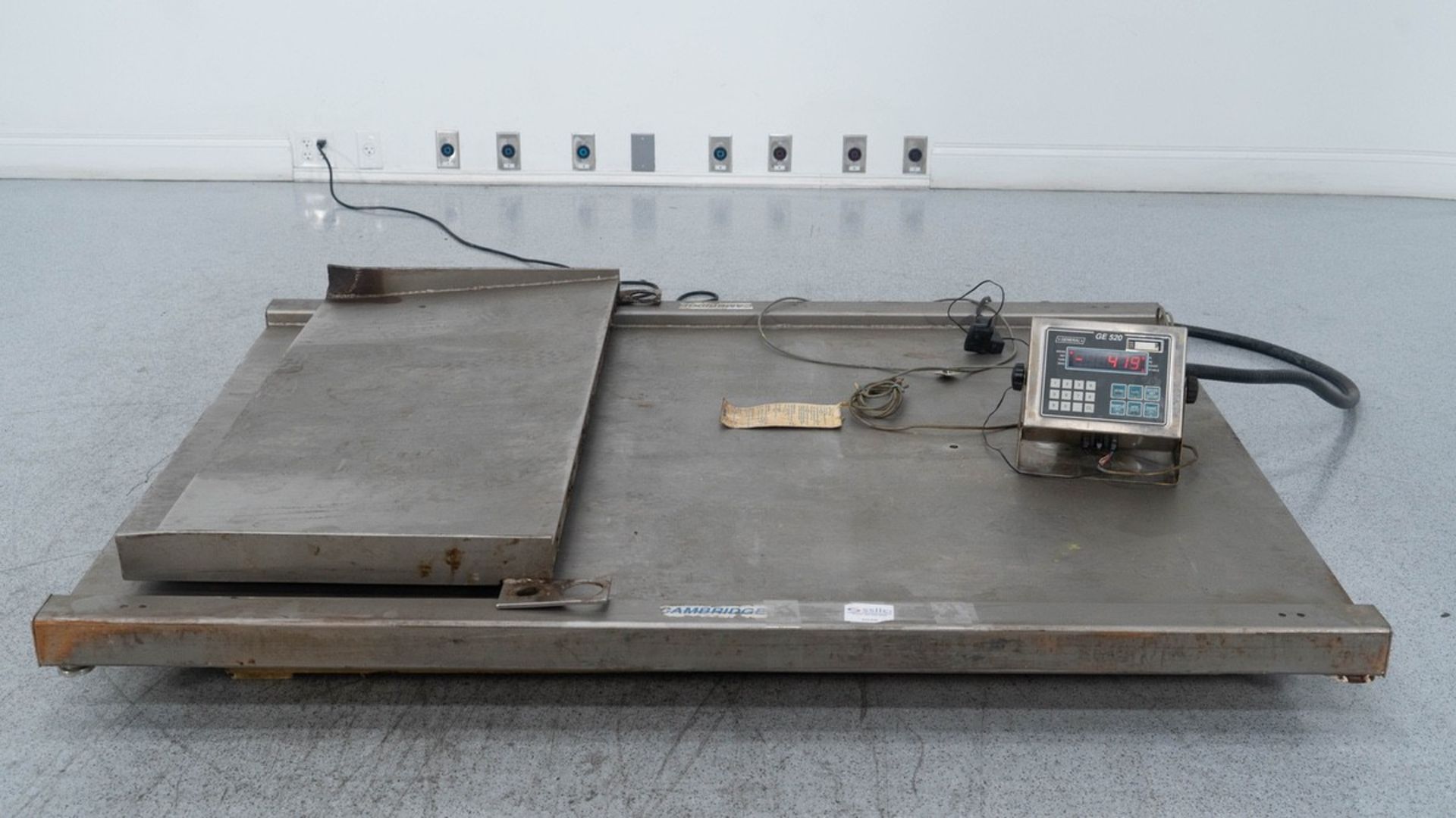Cambridge Scale Works SS680 Floor Scale, Model S680, S/N: 99-6135, Max Capacity: 50 | Rig Fee: $25