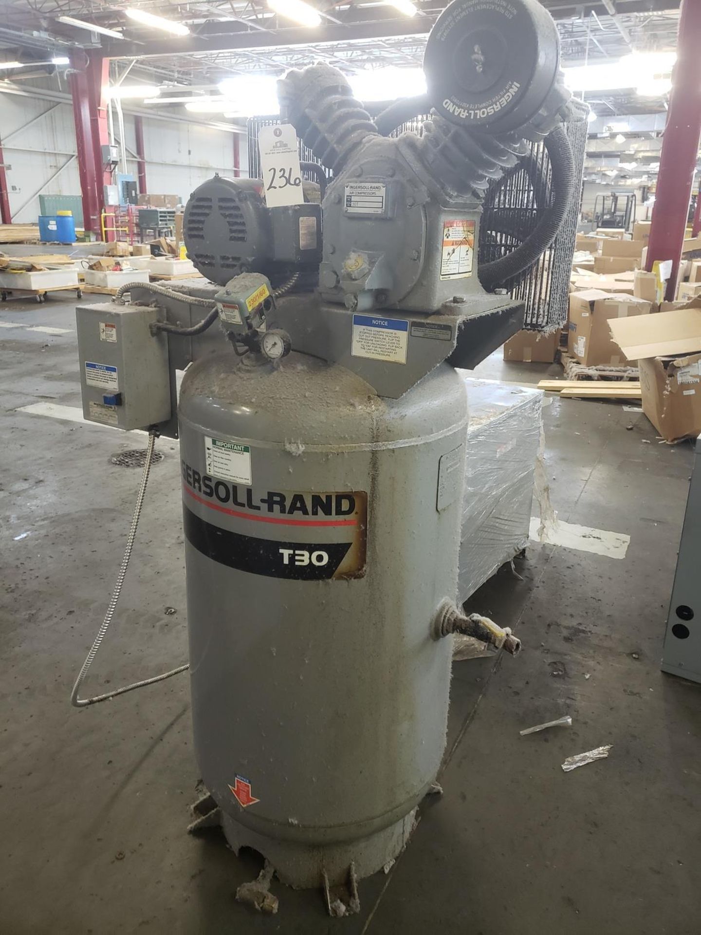 Ingersoll Rand 5 HP Air Compressor | Rig Fee: $50