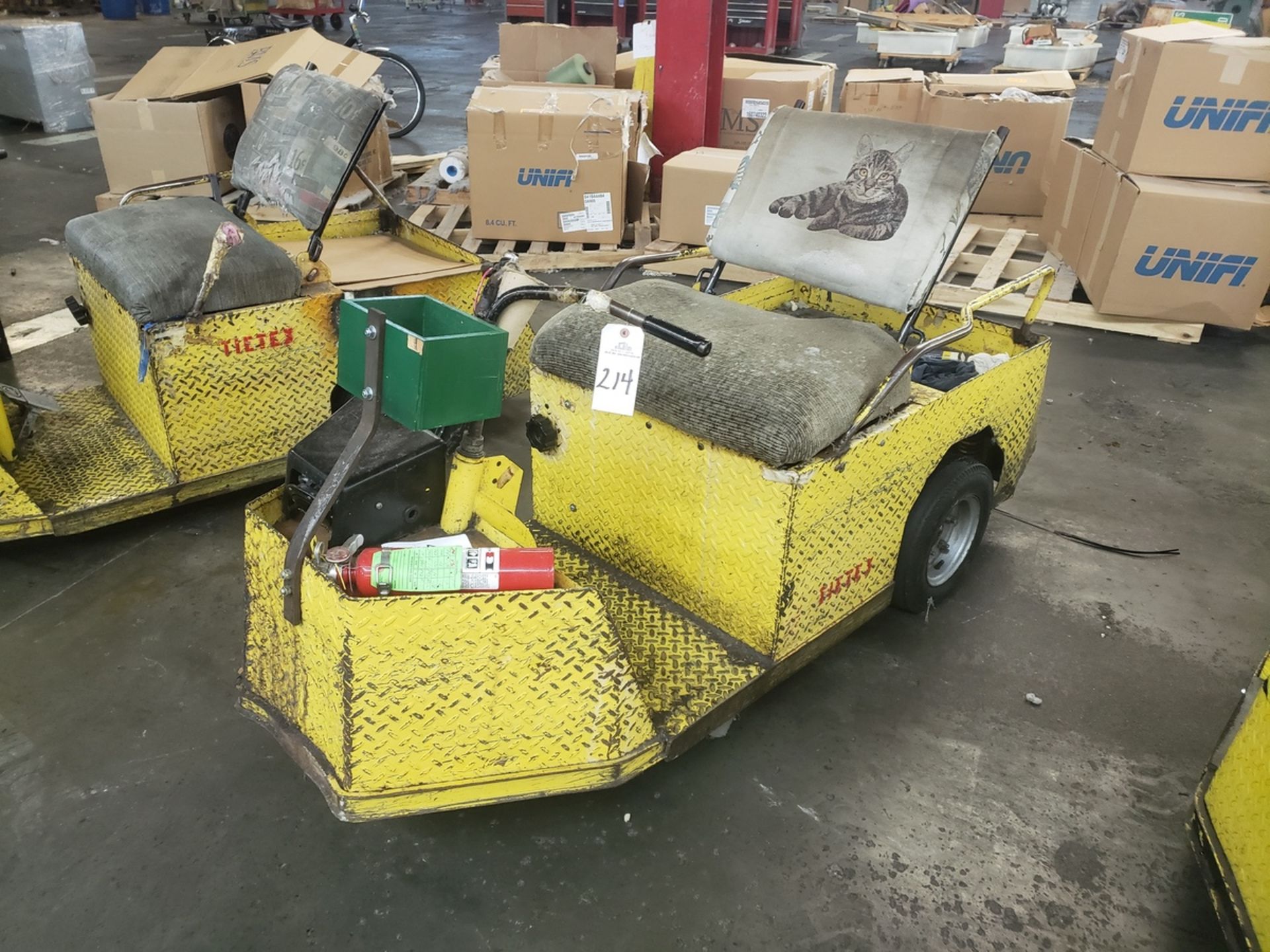 Cushman 3 Wheel Electric Shop Cart, (Out of Service) | Rig Fee: $50
