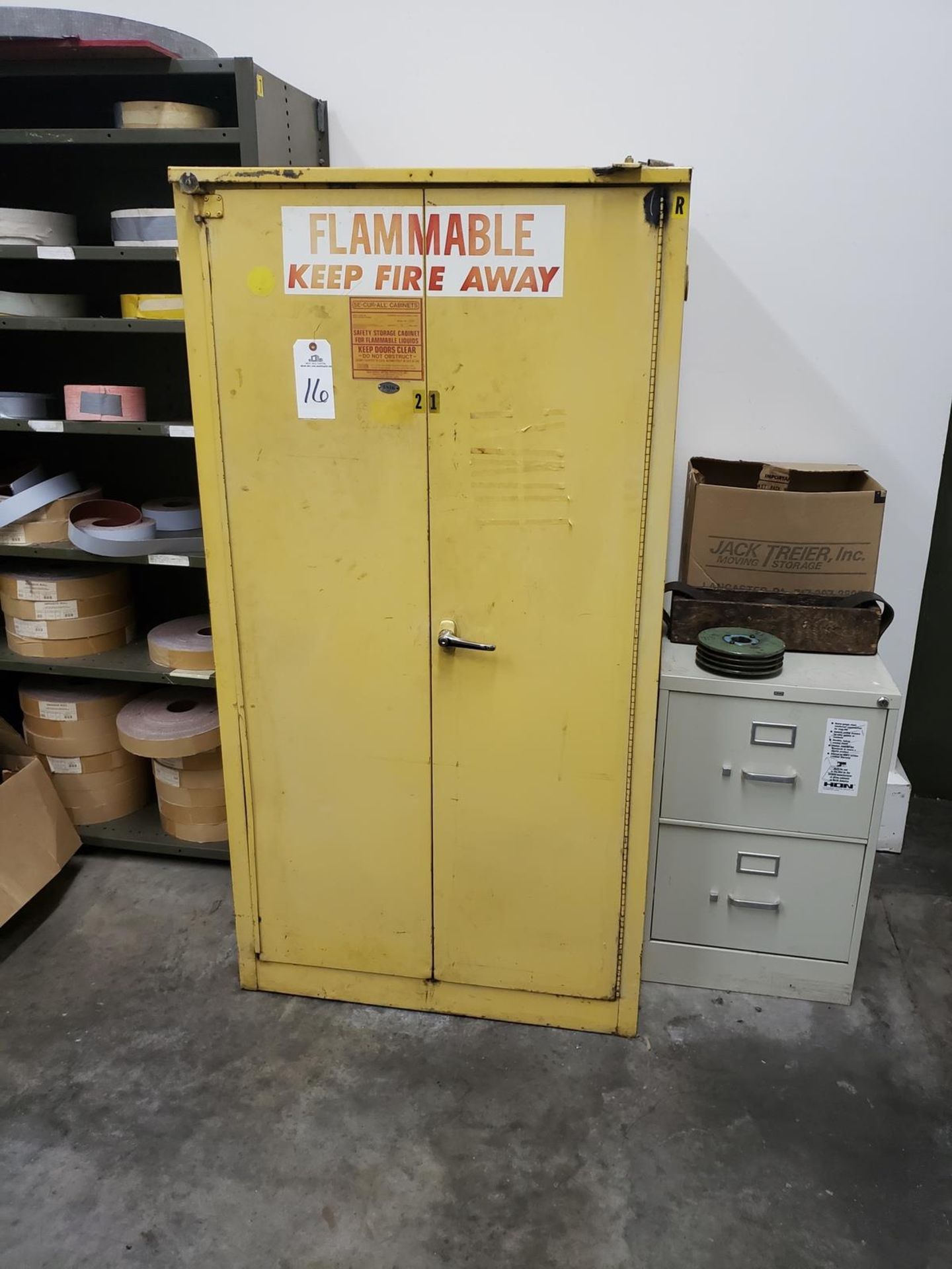 Flammable Material Storage Cabinet | Rig Fee: $25