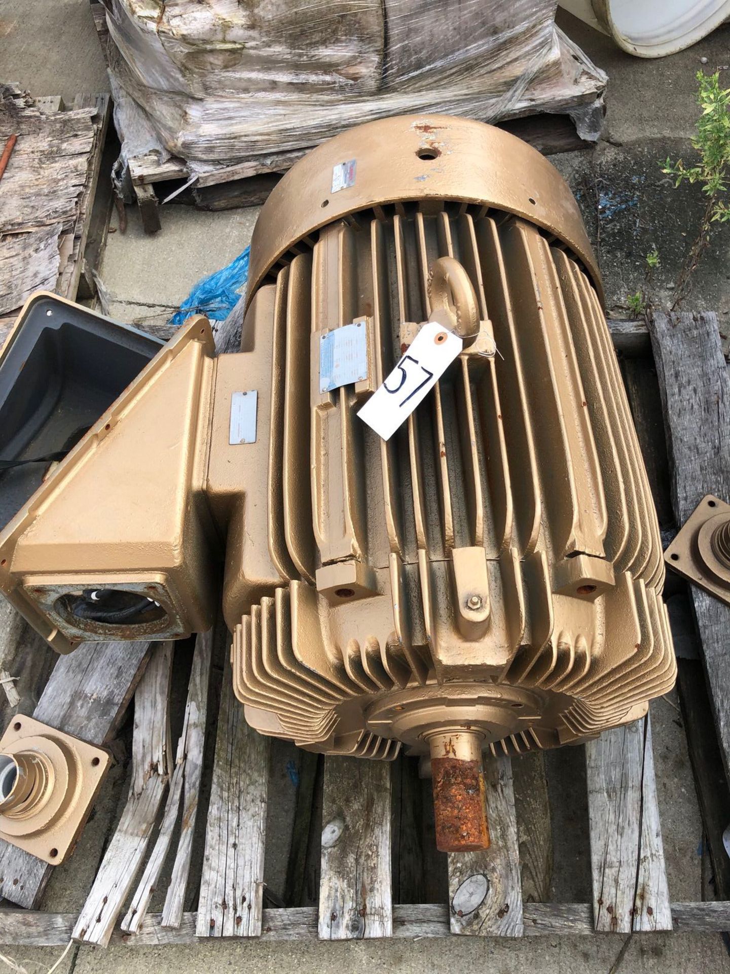 100 HP TECO Westinghouse Motor | Rig Fee: $25 See Full Desc