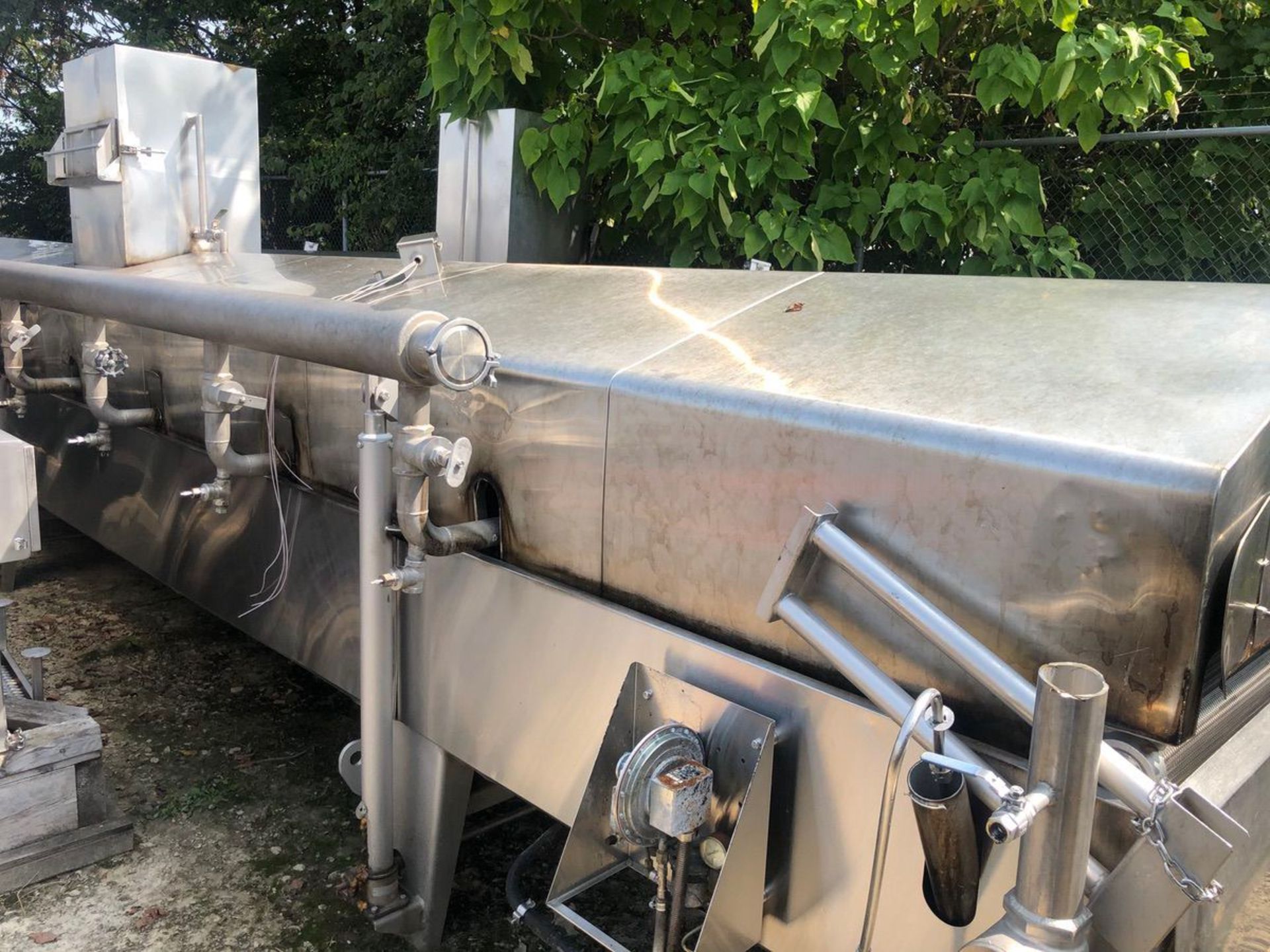 Heat and Controls Stainless Steel Hot Oil Fryer, Gas Fired, No Hold D | Rig Fee: $1500 See Full Desc