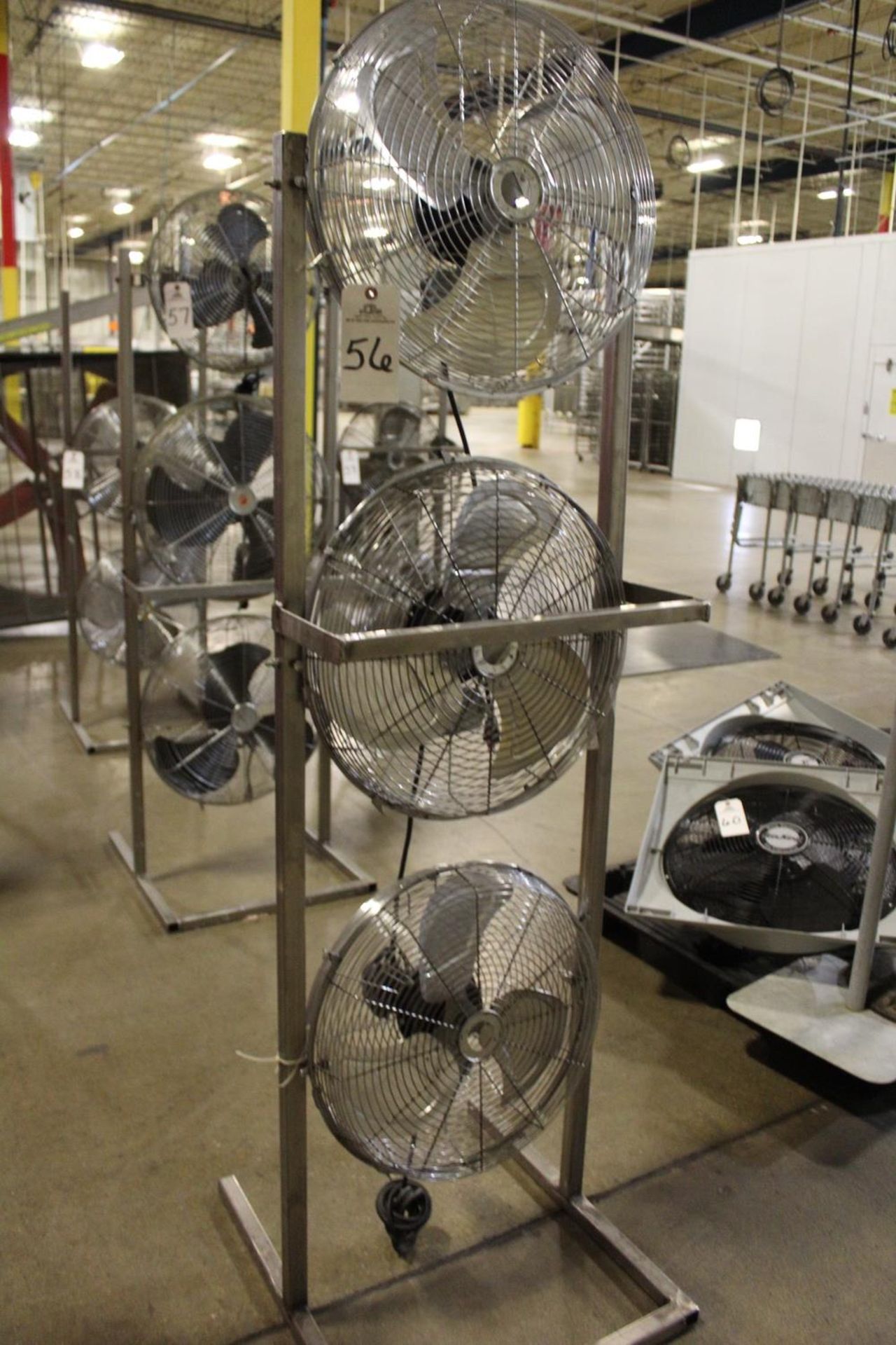 Lot of (3) Fans W/Stand | Rig Fee: $20