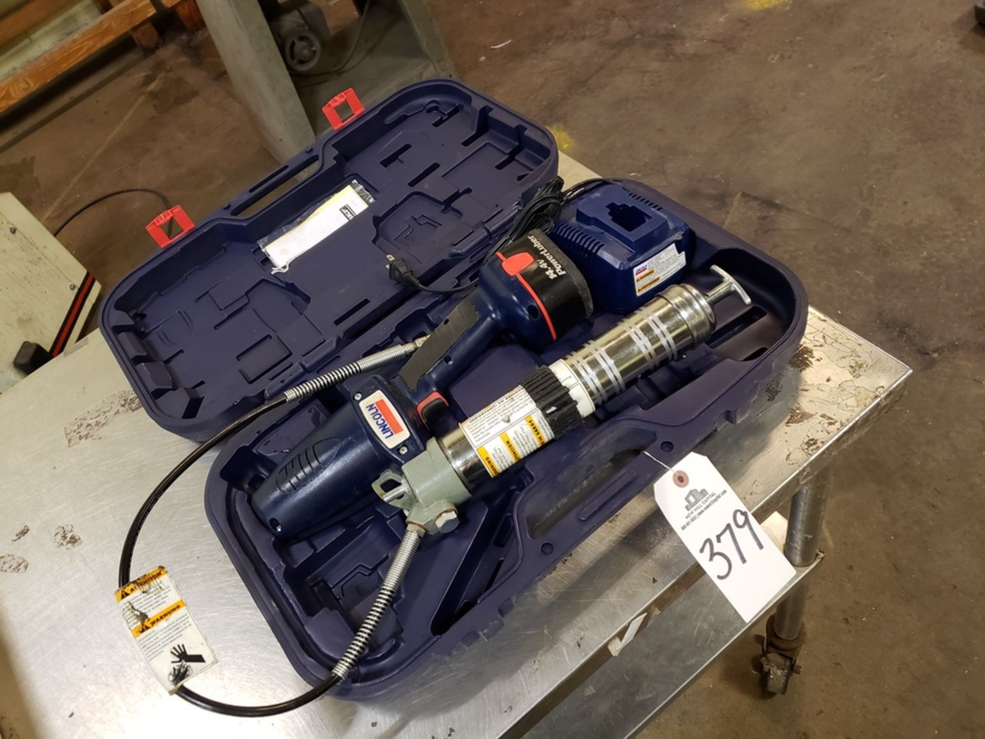 Lincoln Power Luber, Cordless Grease Gun | Rig Fee: $20