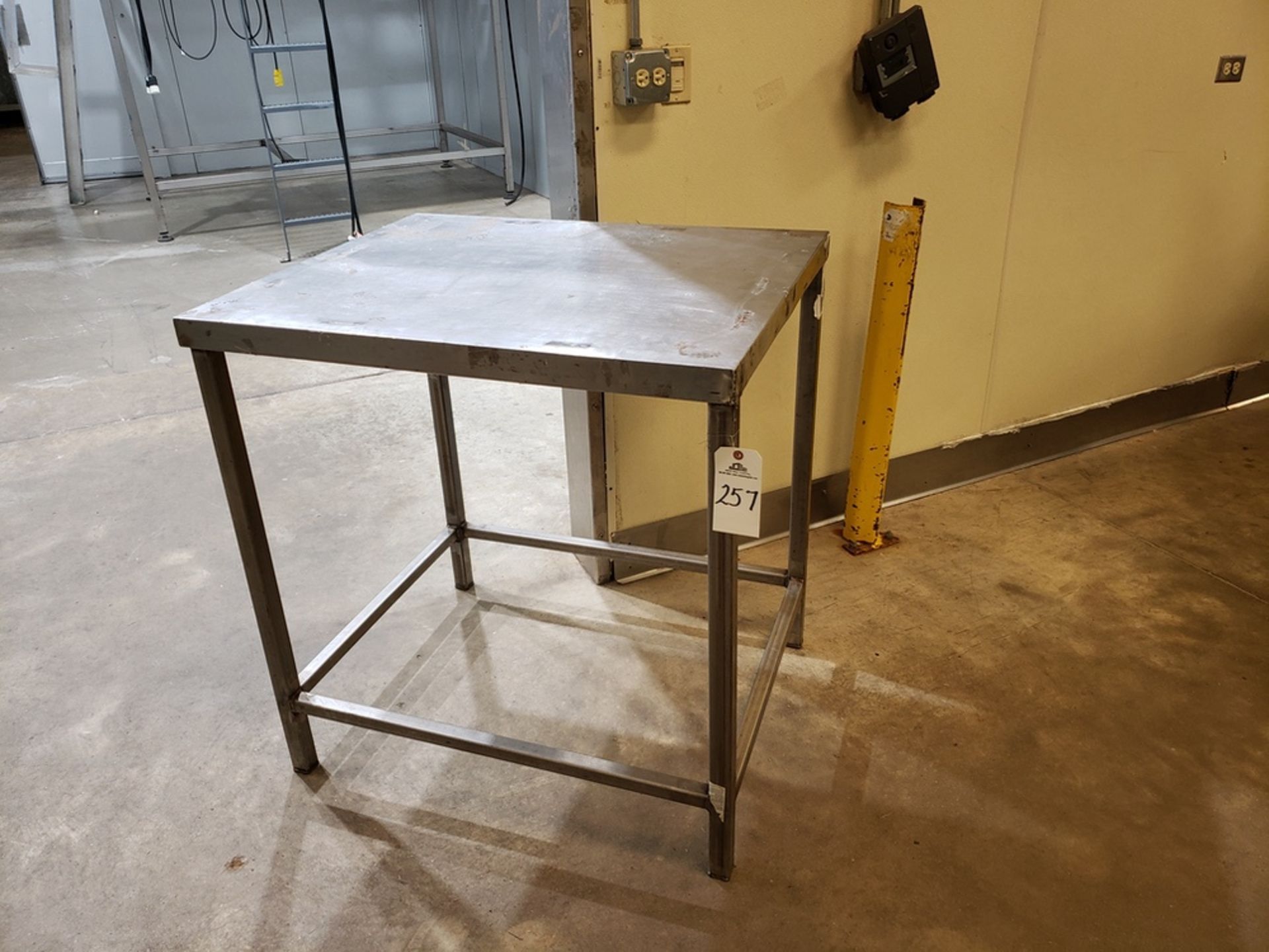 Stainless Steel Table, 30" x 36" | Rig Fee: $10