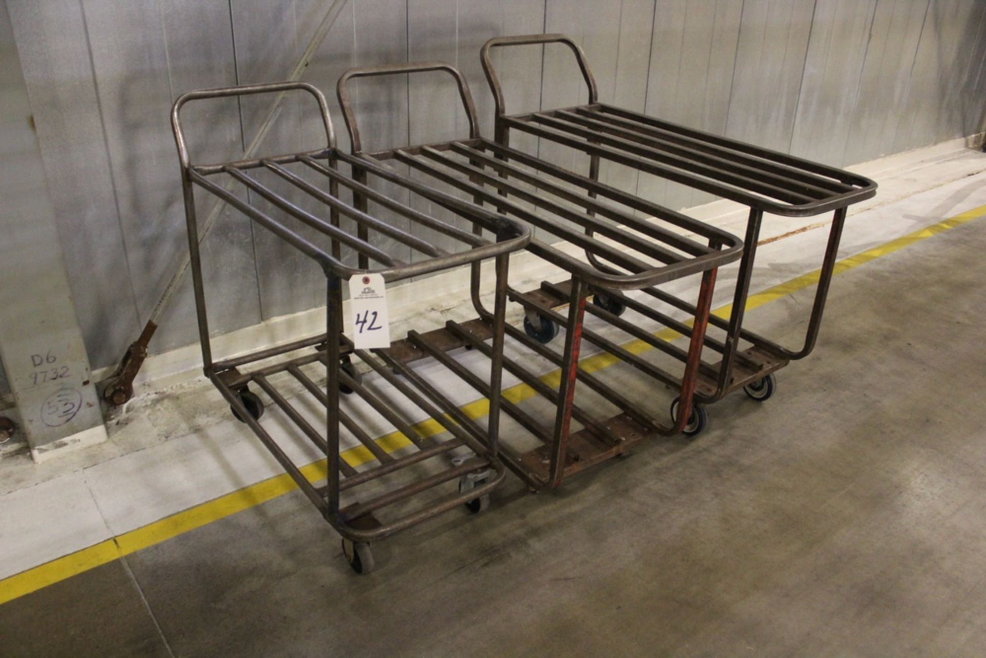 Lot of (3) Warehouse Carts | Rig Fee: $15