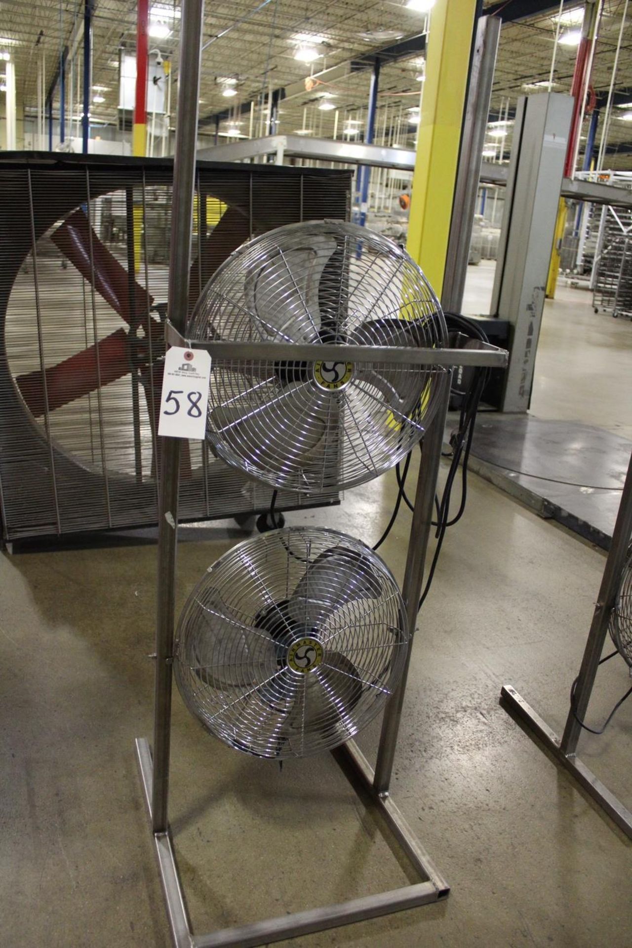 Lot of (2) Fans W/Stand | Rig Fee: $20