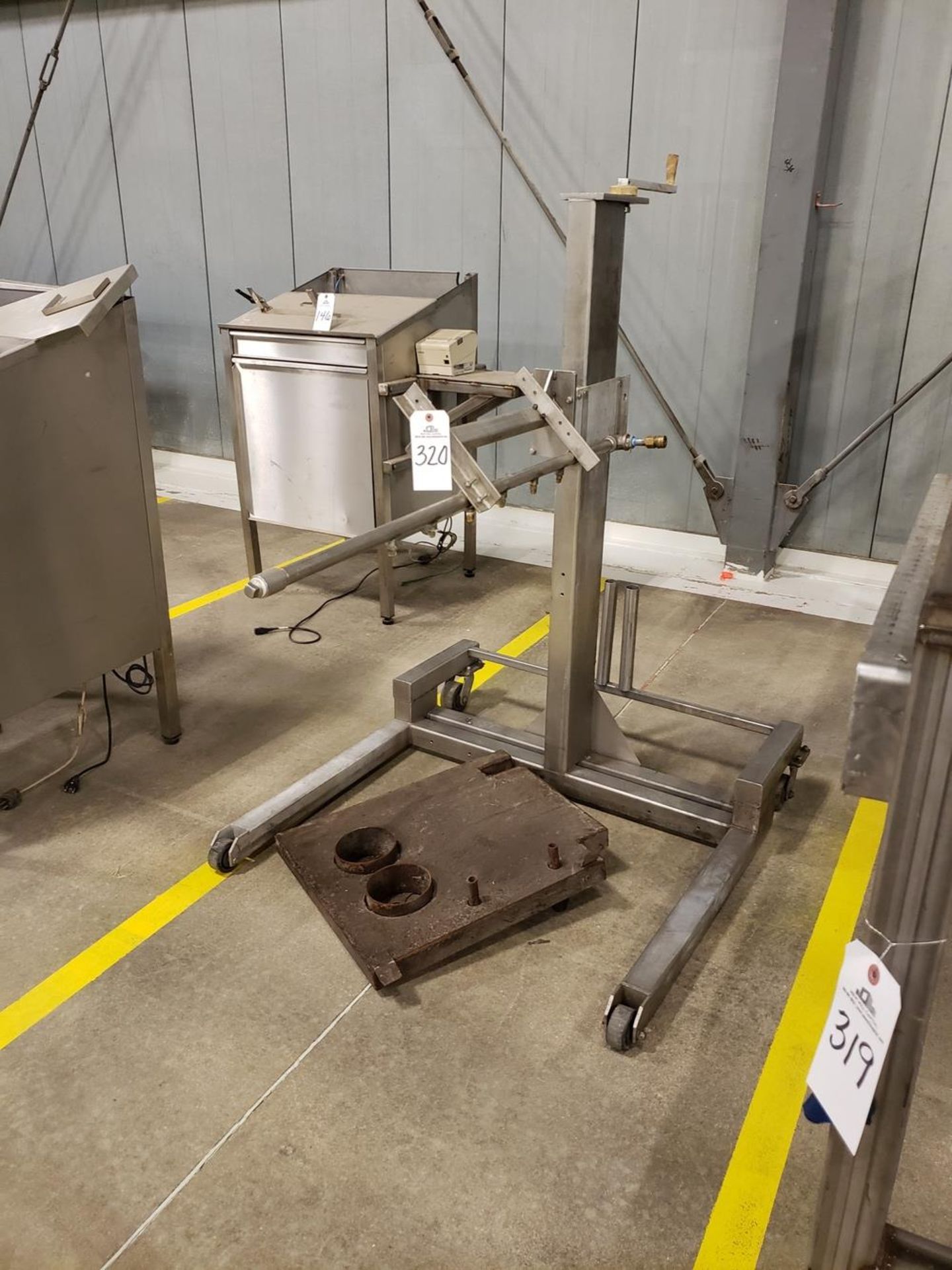 High Pressure Conveyor Washing Cart | Rig Fee: $20