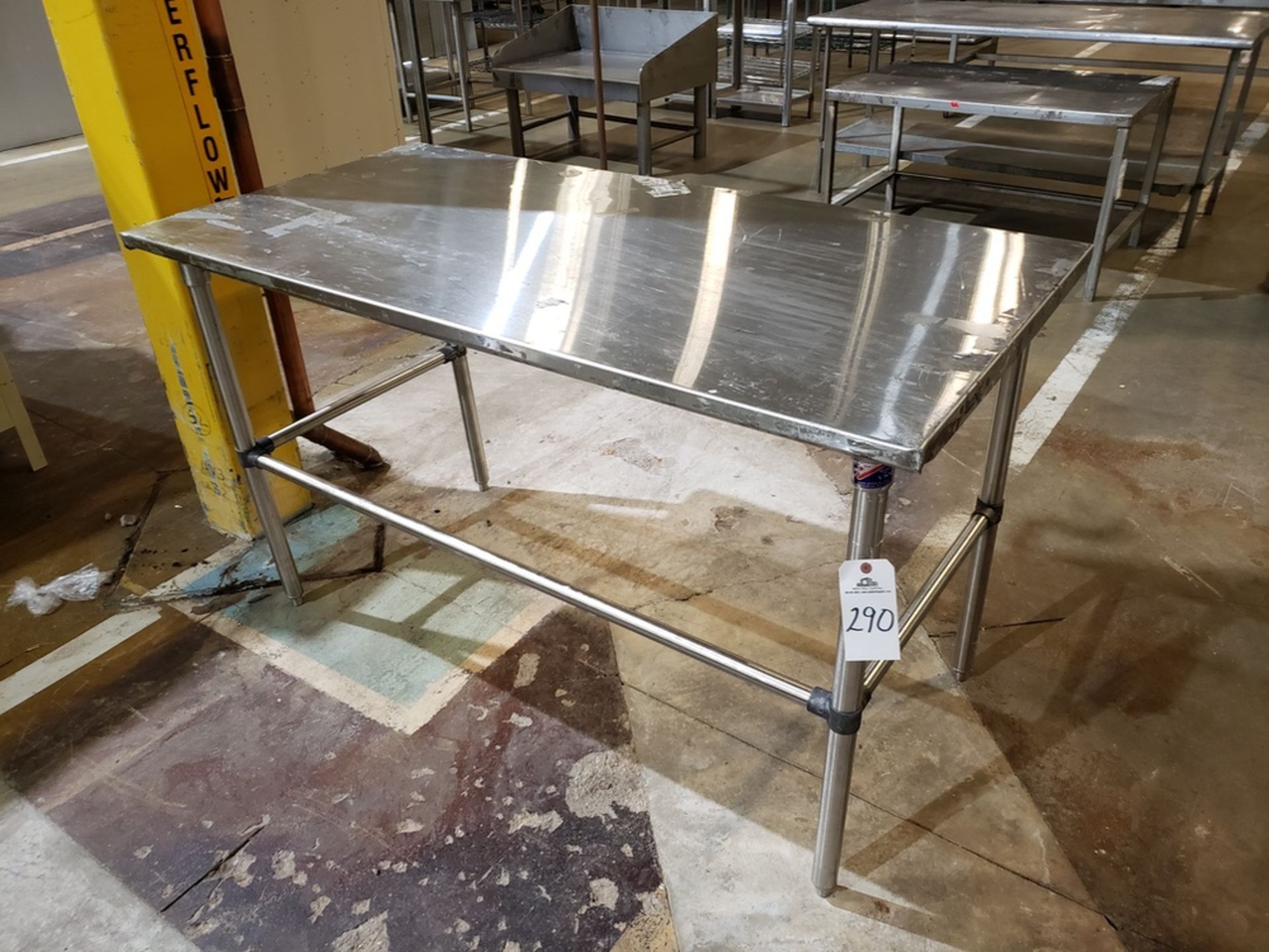 Stainless Steel Table | Rig Fee: $20