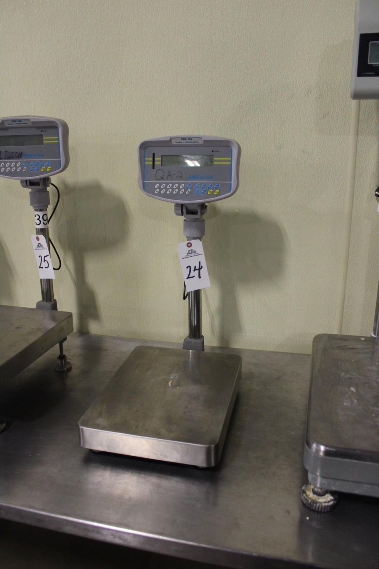 Adam Equip. Industrial Bench Scale, M# GBK 16a | Rig Fee: $10