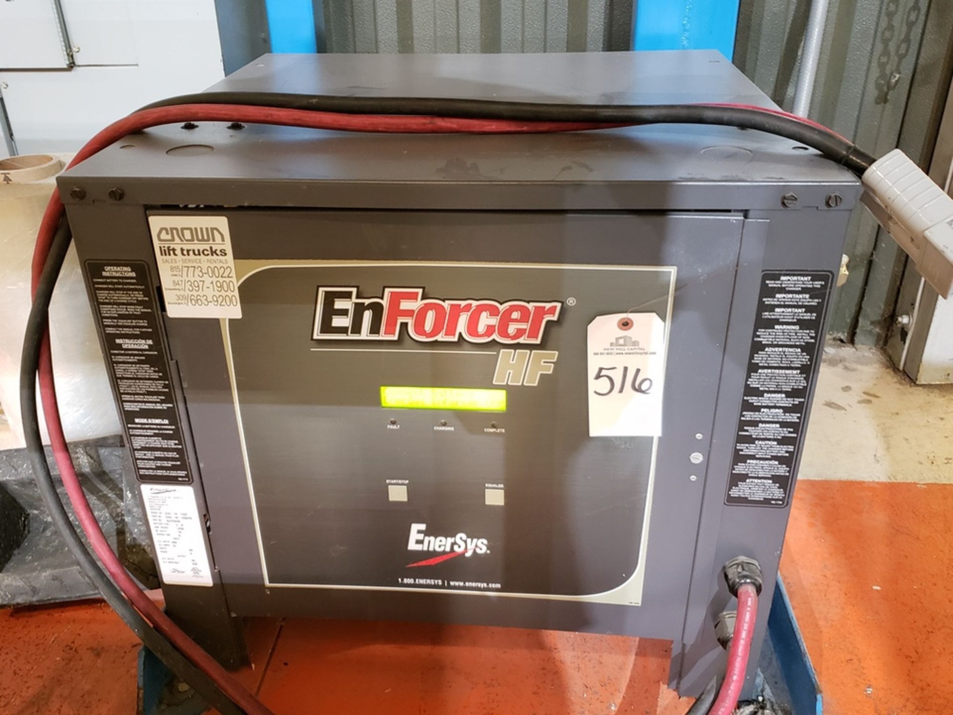 EnerSys EnForcer Battery Charger, 36 Volt, M# EH3-18-1200, S/N KJ125036 | Rig Fee: $50