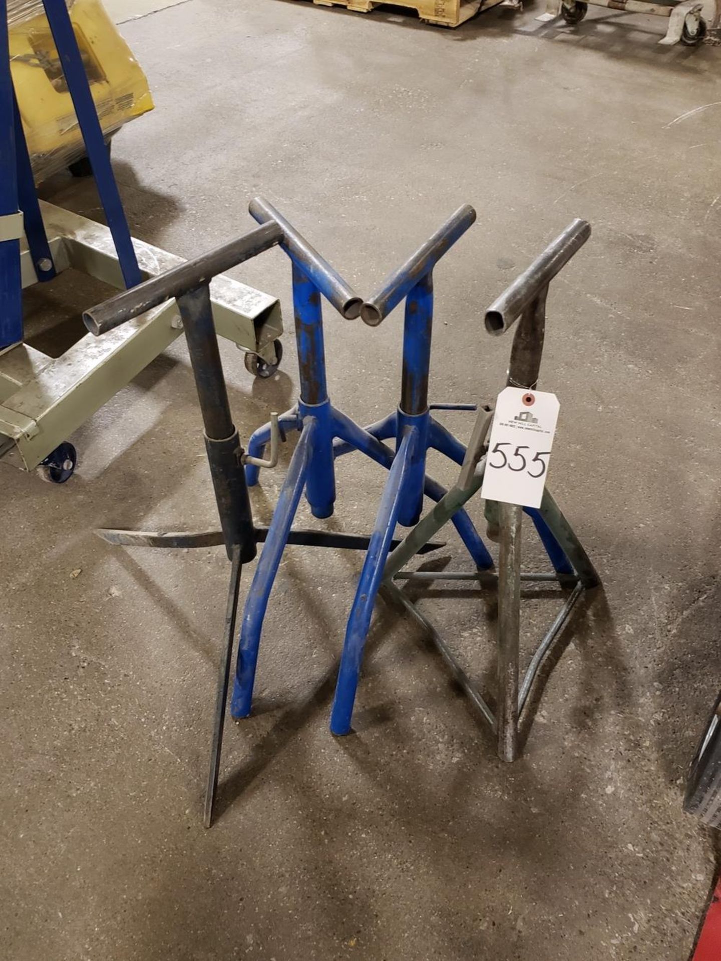 Lot of (4) Material Stands | Rig Fee: $10