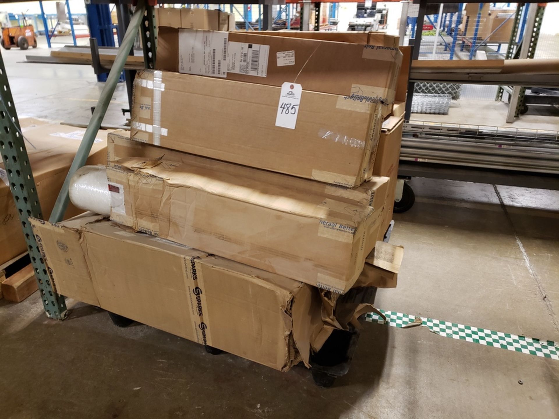 Pallet Lot Spare Parts - Subject to Bulk Lot 458A - The greater of the closing bi | Rig Fee: $75