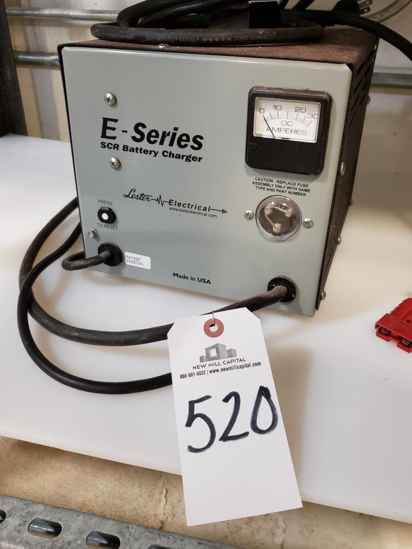 Lester Electrical E-Series Battery Charger, 24 Volt, M# 253-2540, S/N 181702283 | Rig Fee: $50