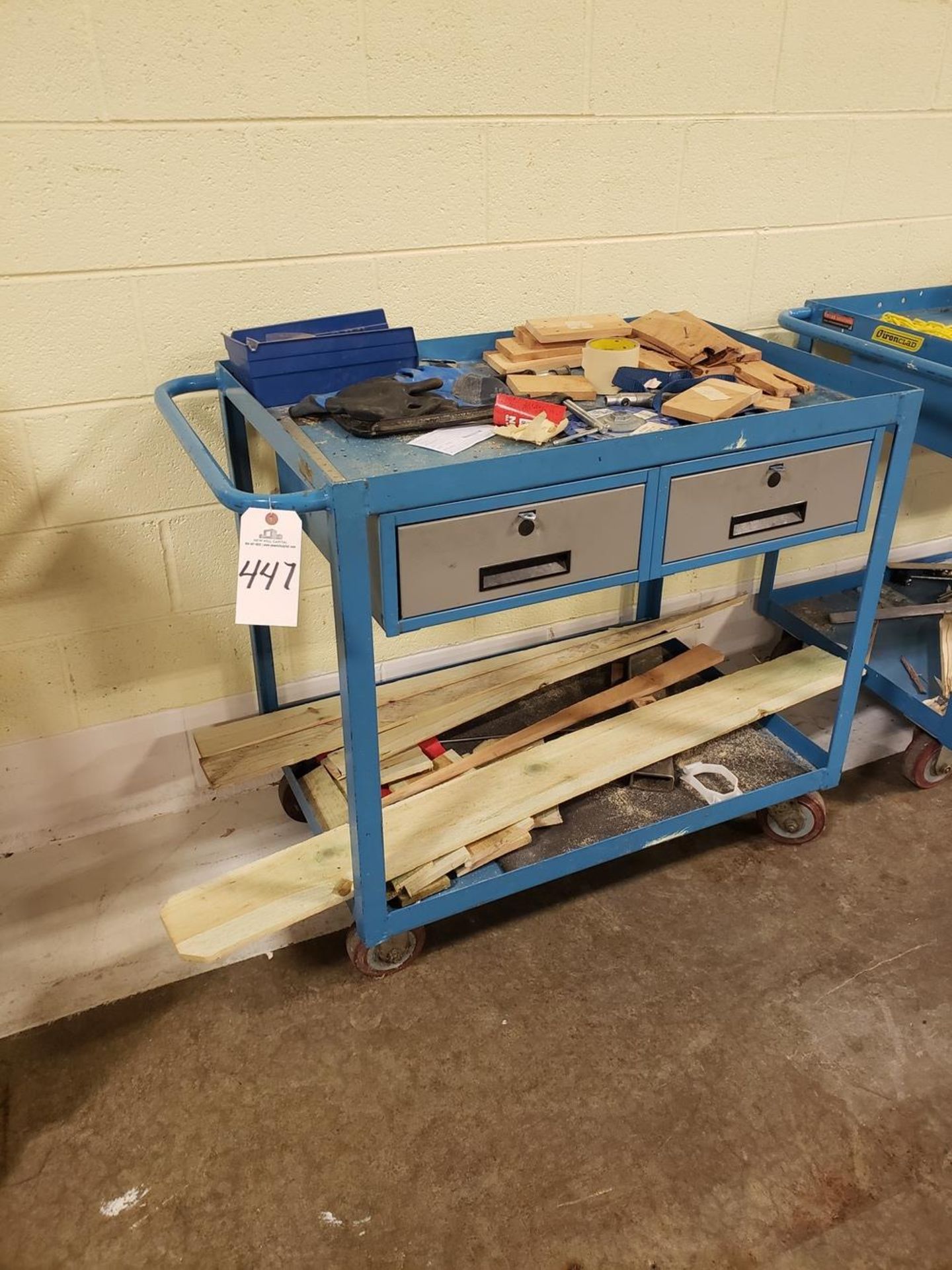 Tool Cart W/Contents | Rig Fee: $10