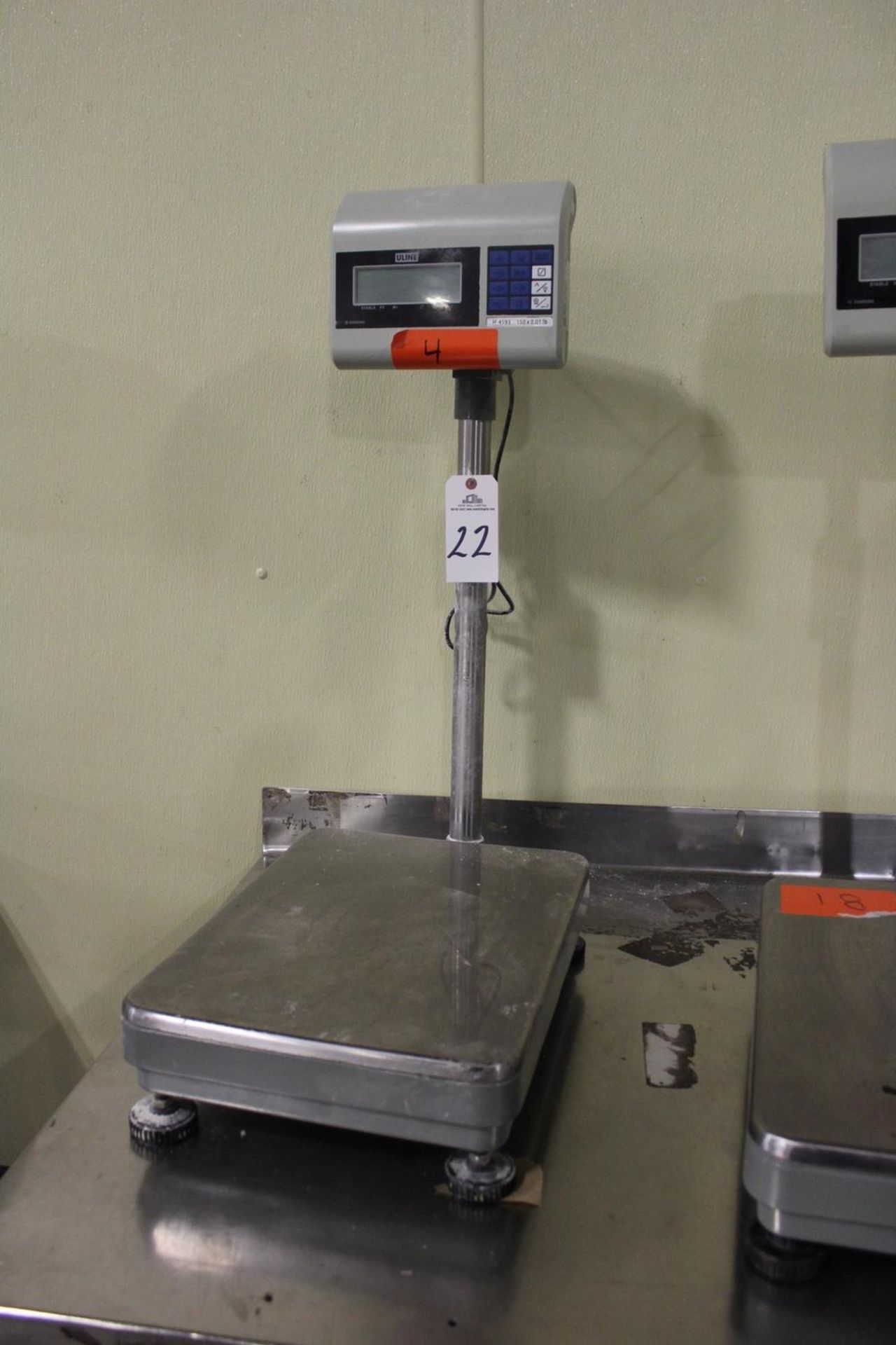 Uline Industrial Bench Scale | Rig Fee: $10