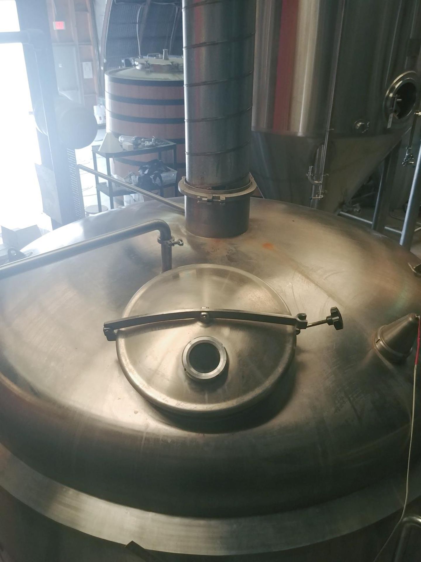 2013 Pacific Brewing 30 BBL 3-Vessel Brewhouse + Hot Liquor Tank - Sub to Bulk | Reqd Rig Fee: $6500 - Image 16 of 31