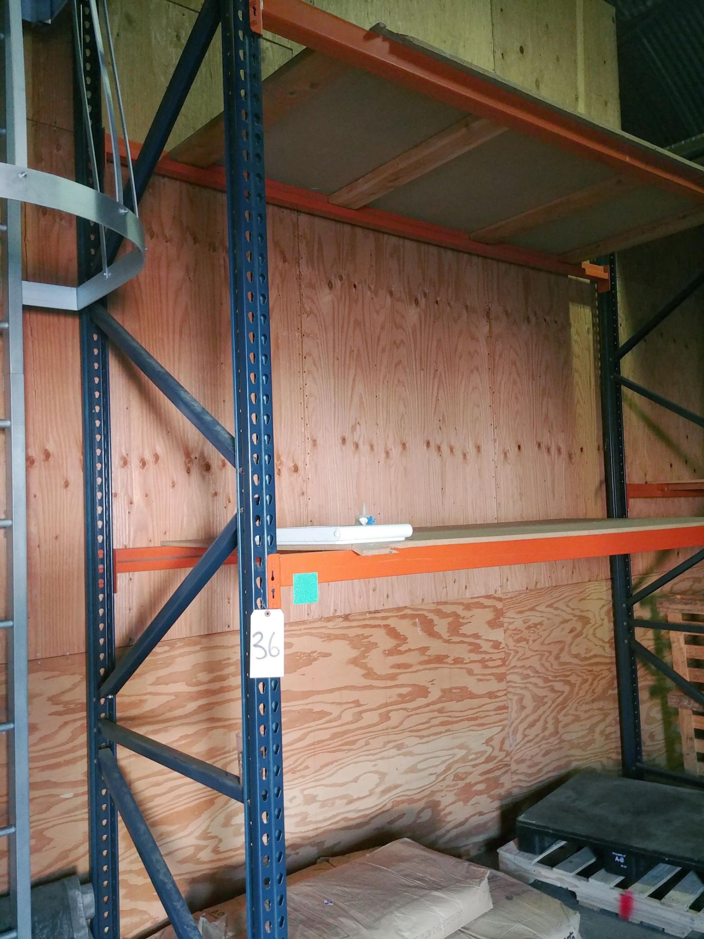 (2) Sections of Pallet Racking - Sub to Bulk | Reqd Rig Fee: $650