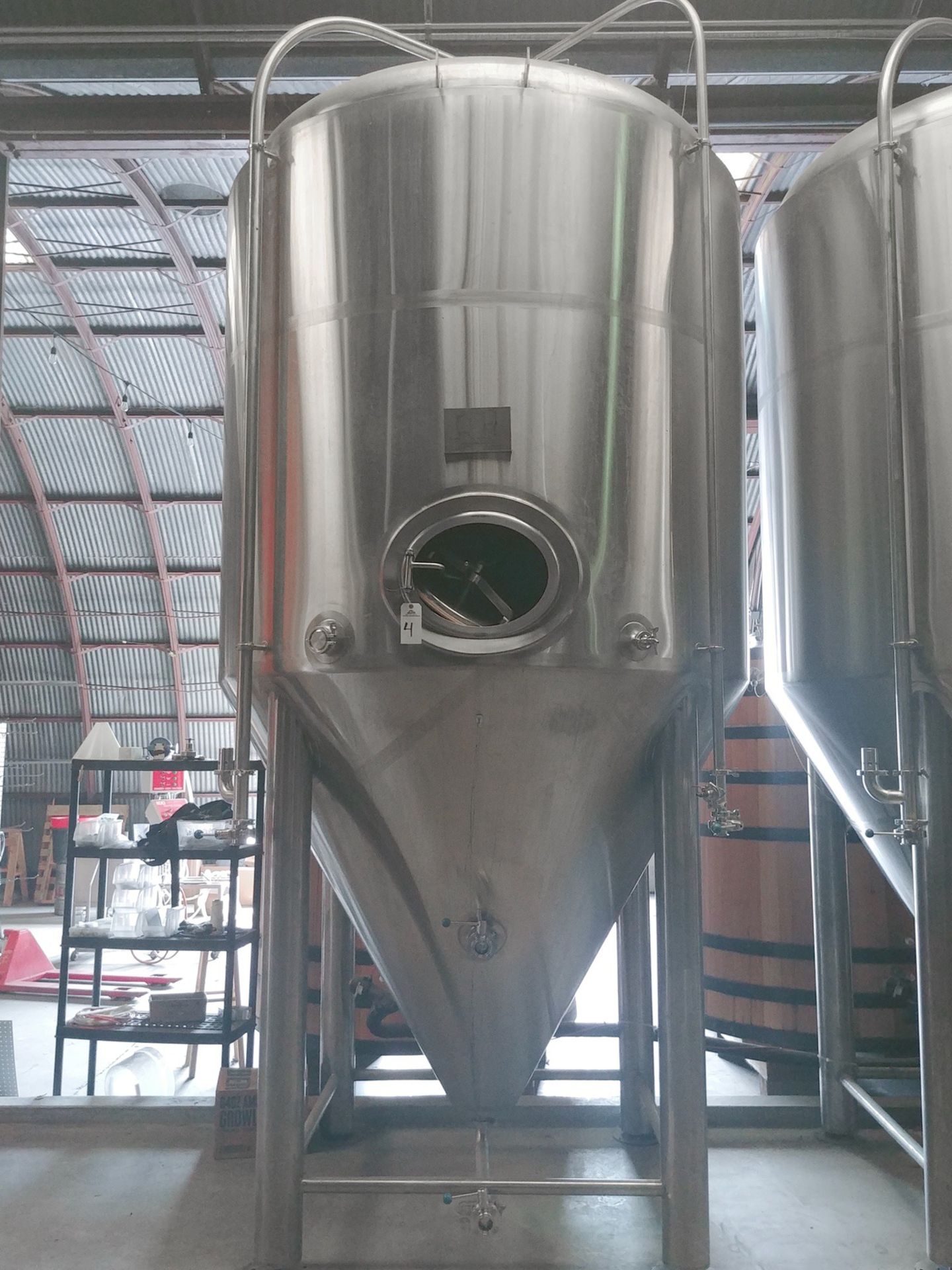 2013 Pacific Brewing 60 BBL Unitank Fermenter, Glycol Jacketed, - Sub to Bulk | Reqd Rig Fee: $1250