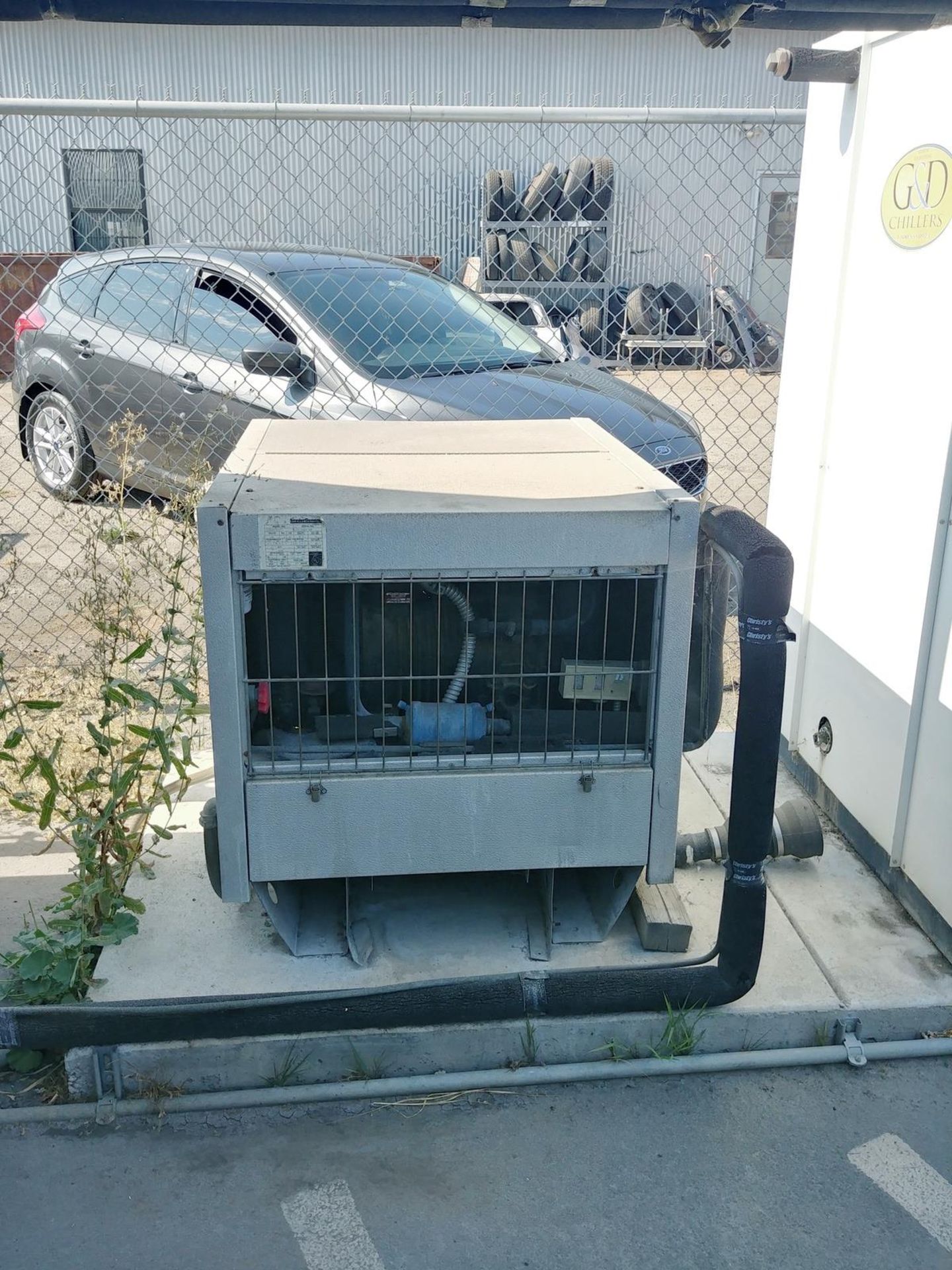 Walk in Cooler, Approx 15ft x 30ft, Associated Condensing Unit - Sub to Bulk | Reqd Rig Fee: $2500 - Image 9 of 10