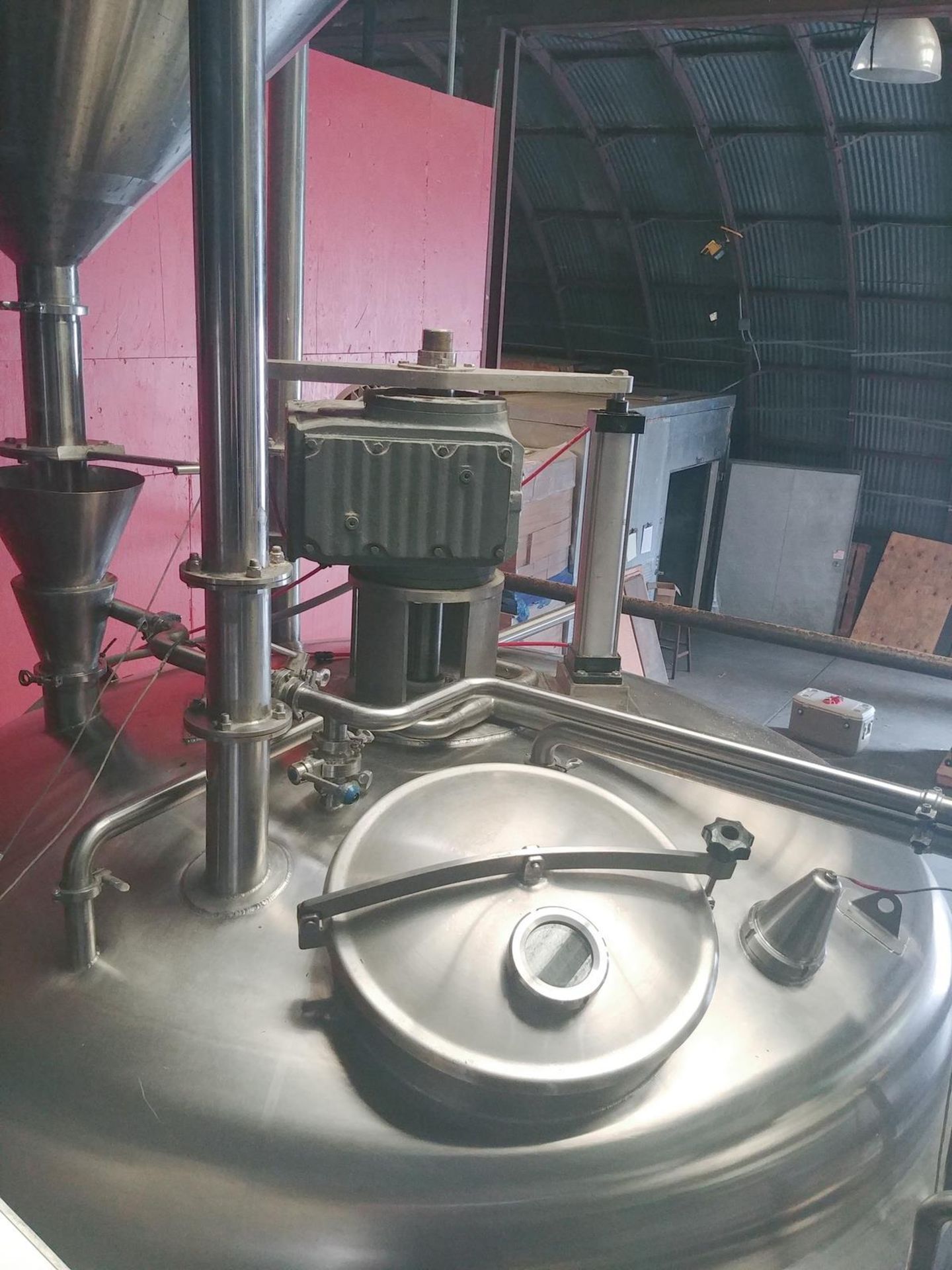 2013 Pacific Brewing 30 BBL 3-Vessel Brewhouse + Hot Liquor Tank - Sub to Bulk | Reqd Rig Fee: $6500 - Image 7 of 31