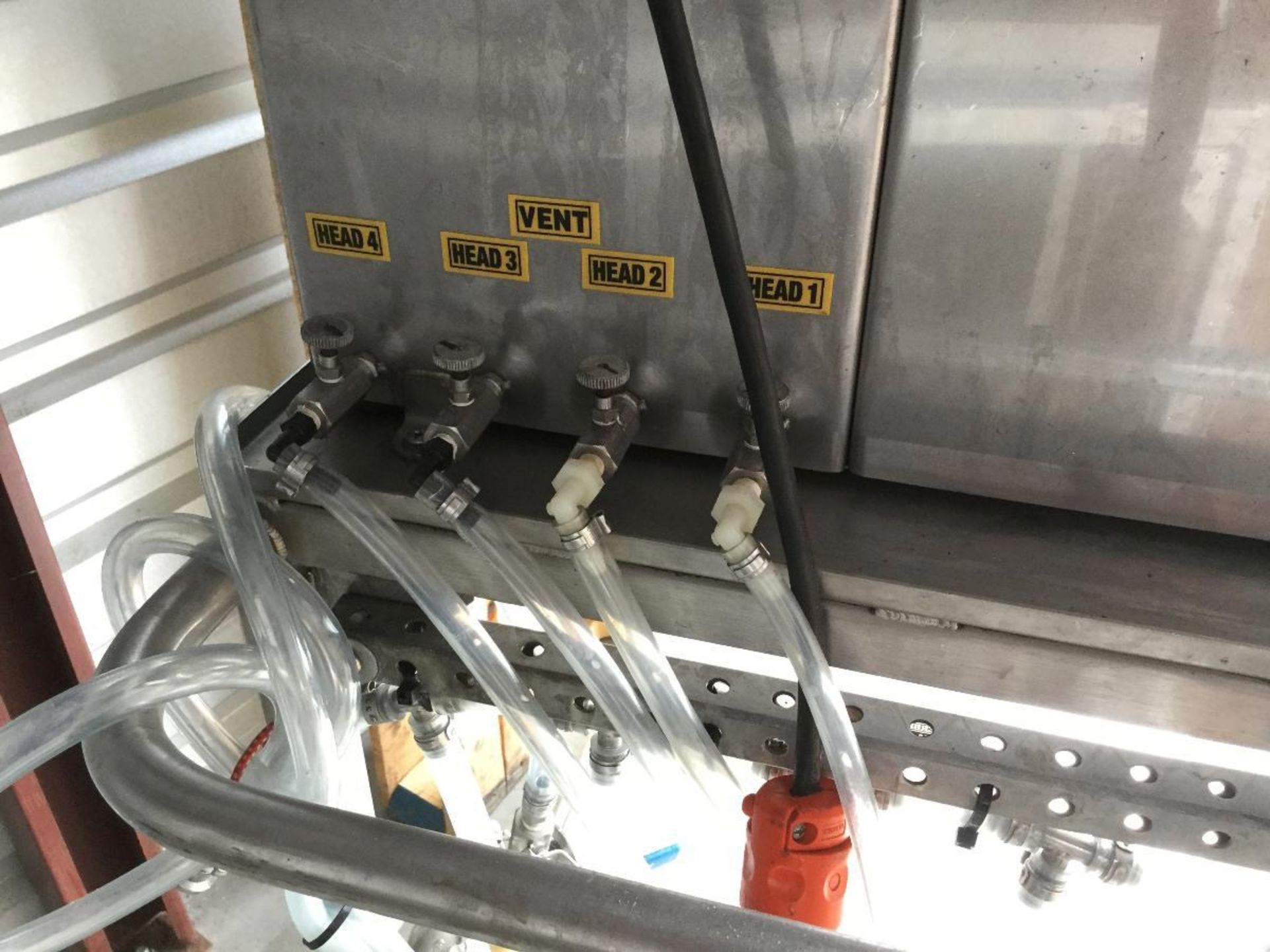 2018 MacDonald HDP DVF4 4-Head Bottle Filler, S/N: 18A32186001 - Loc: Richmond | Buyer to Remove - Image 6 of 7