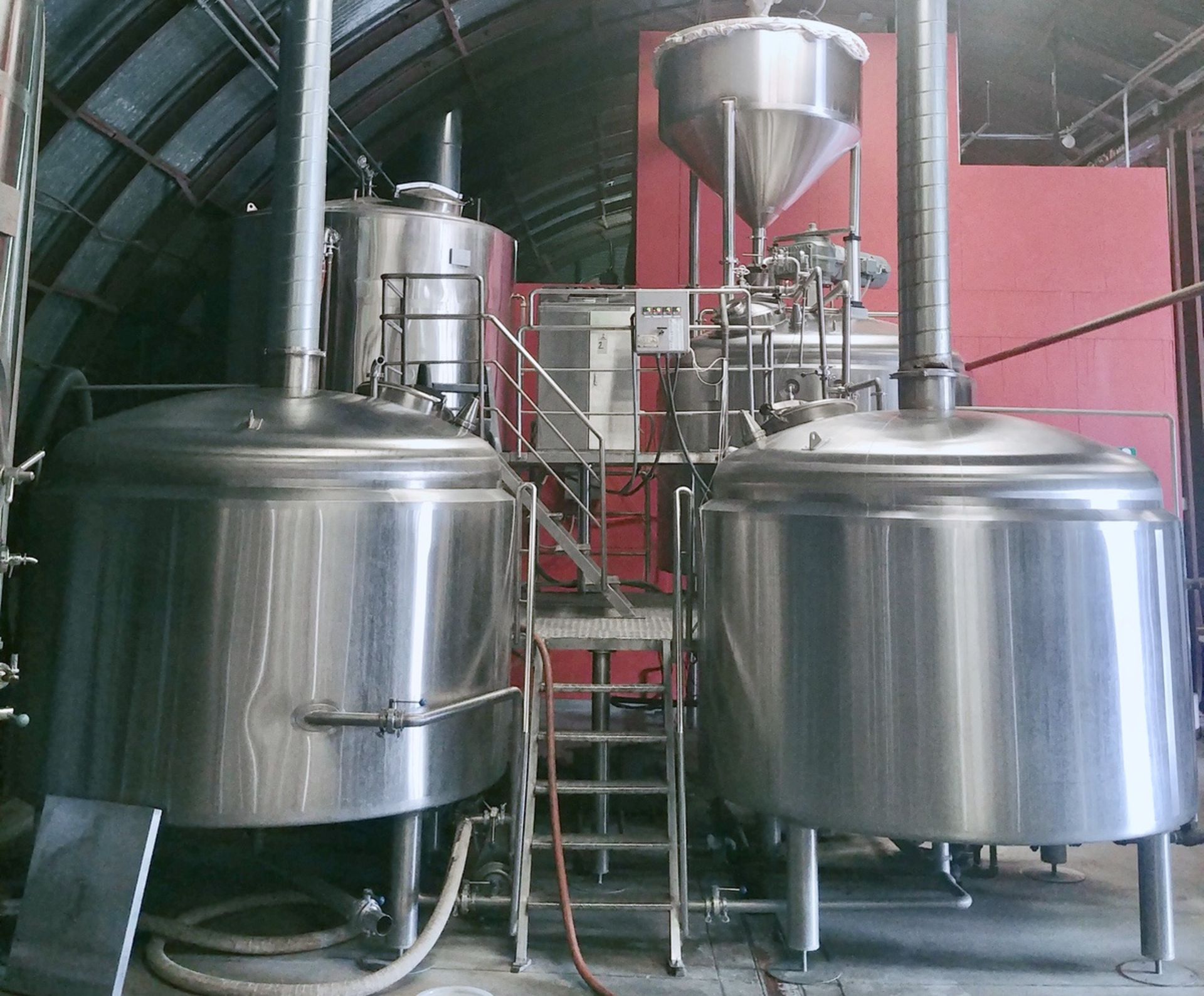 2013 Pacific Brewing 30 BBL 3-Vessel Brewhouse + Hot Liquor Tank - Sub to Bulk | Reqd Rig Fee: $6500