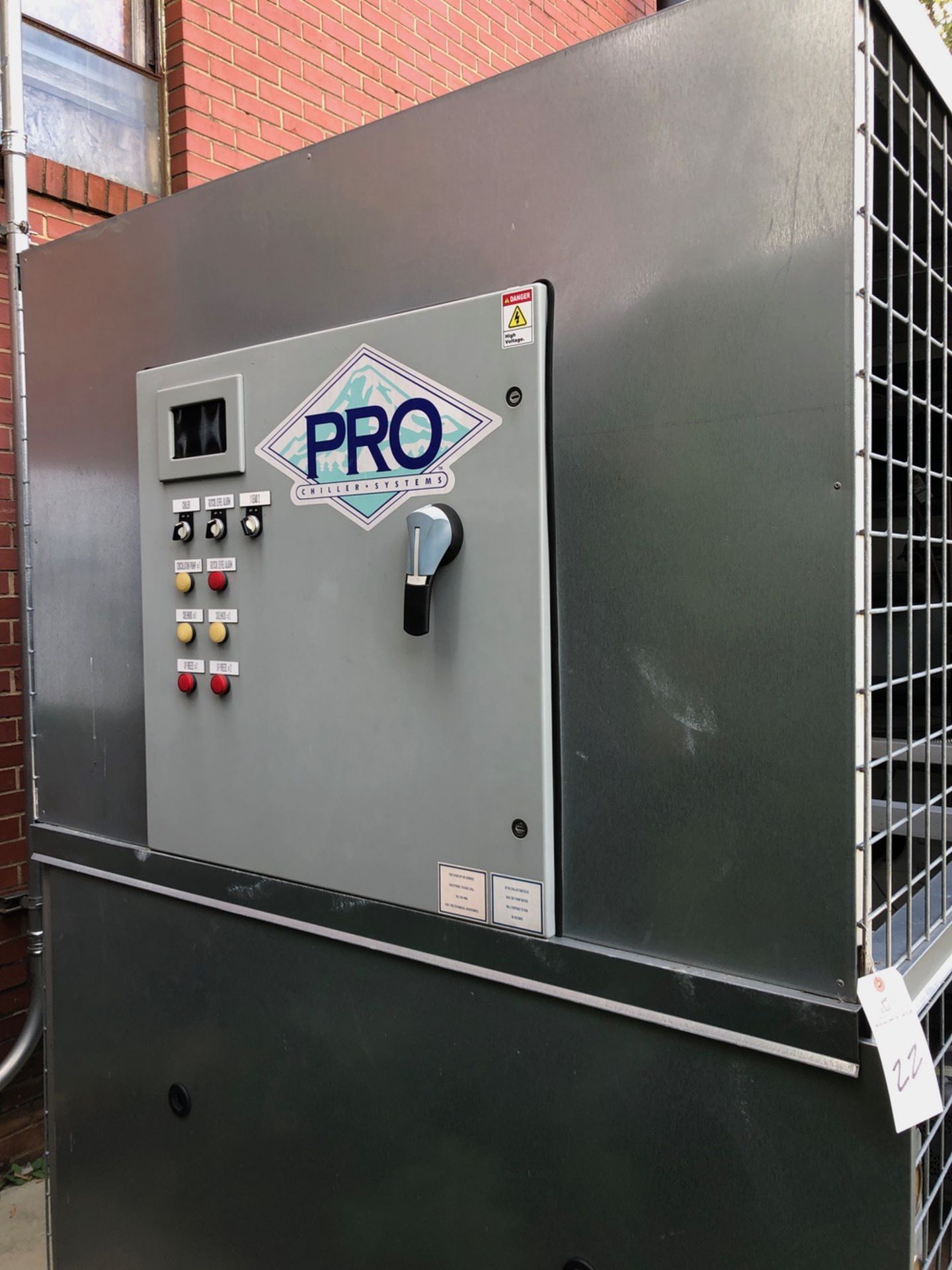 2014 Pro Chiller Glycol Chiller, Dual 12 HP Compressors, 2 HP Circul - Subj to Bulk | Rig Fee: $1750 - Image 6 of 12