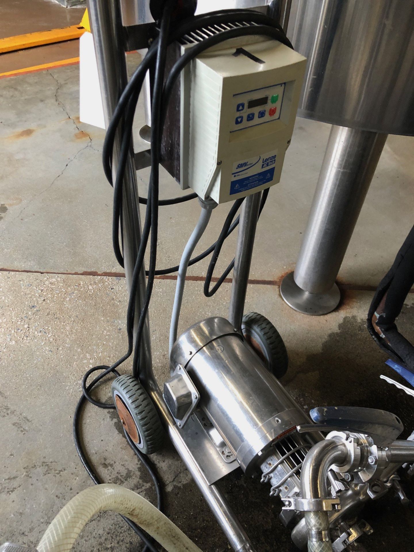 Portable CIP Pump Cart with VFD - Subj to Bulk | Rig Fee: $25