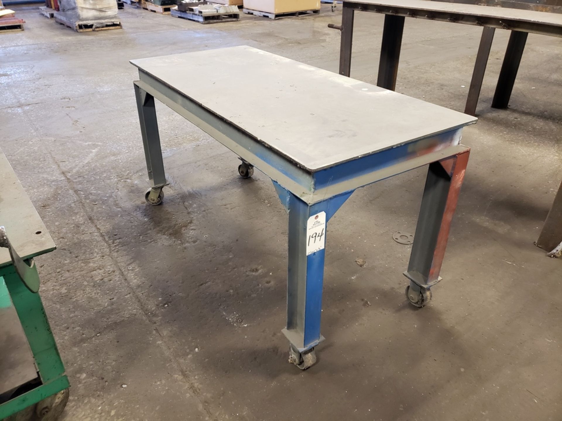 Welding Table, 27" x 60" x 1/4" | Rig Fee: $55