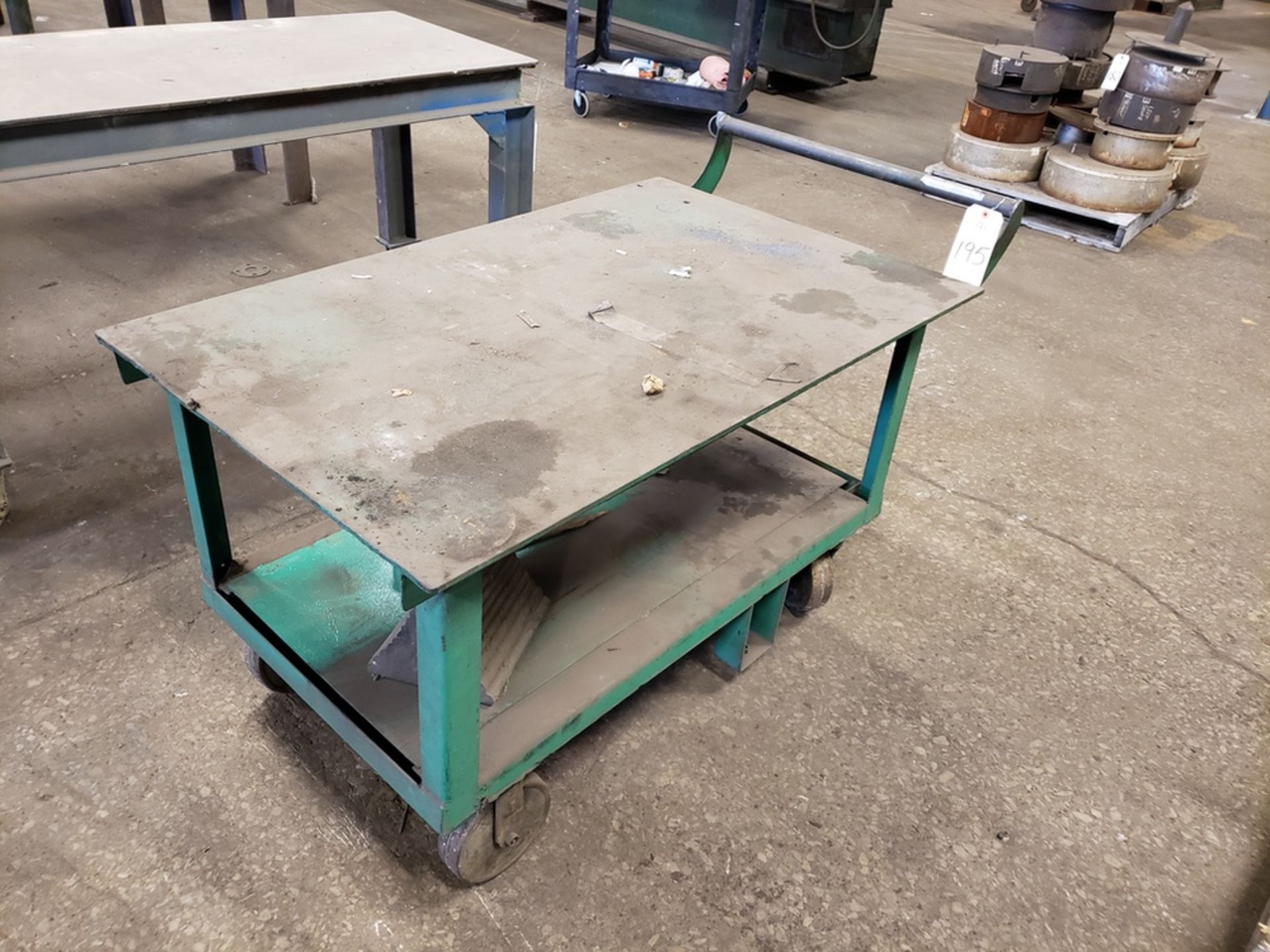 Welding Cart, 30" x 48" x 1/4" | Rig Fee: $45