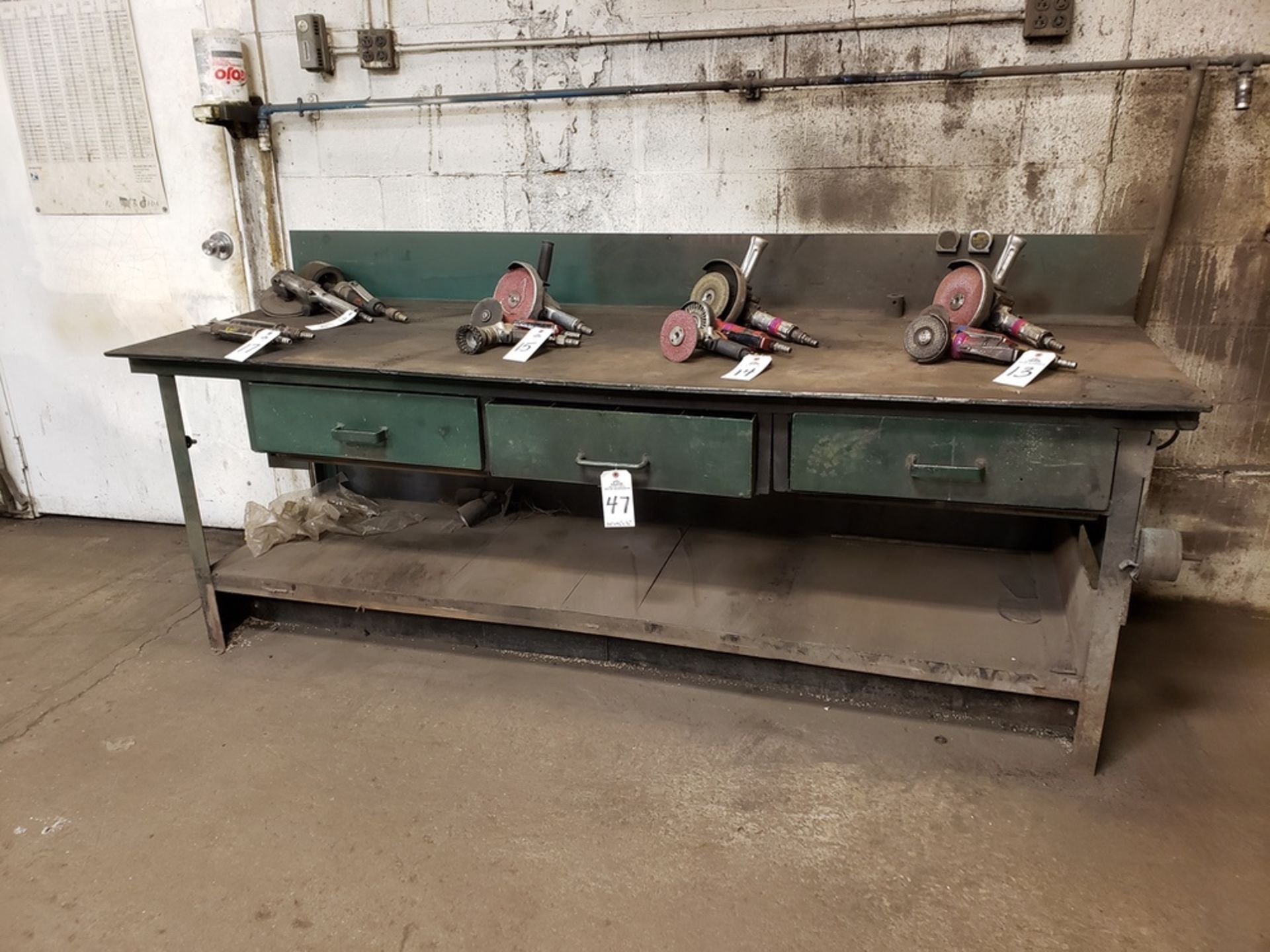 Welding Bench W/Contents | Rig Fee: $85