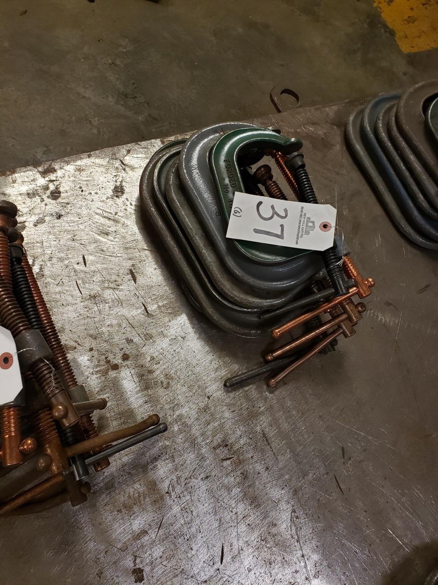 Lot of (6) C-Clamps | Rig Fee: $10