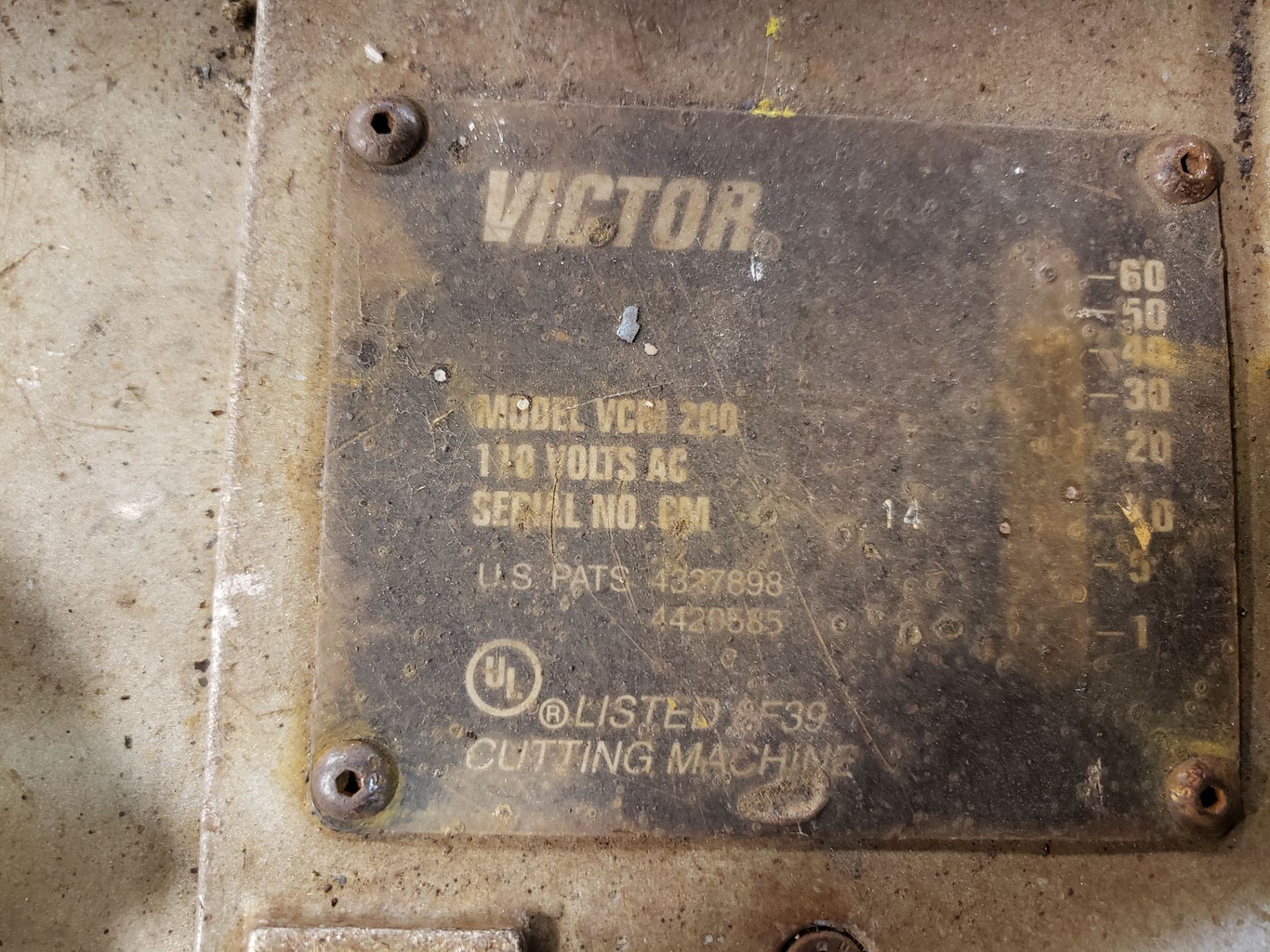 Victor Portable Track Torch Cutting Machine, M# VCM 200, S/N CM 14 | Rig Fee: $45 - Image 2 of 2