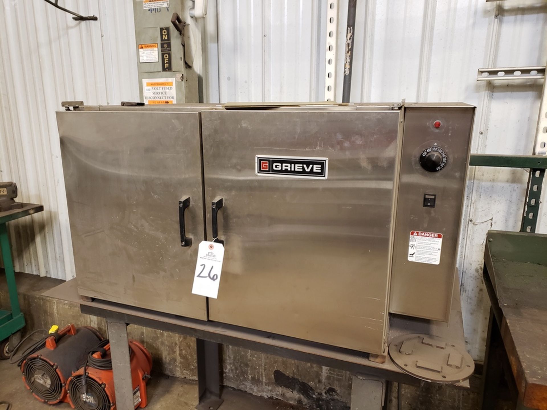 Grieve Bench Oven, M# NB-350 | Rig Fee: $45