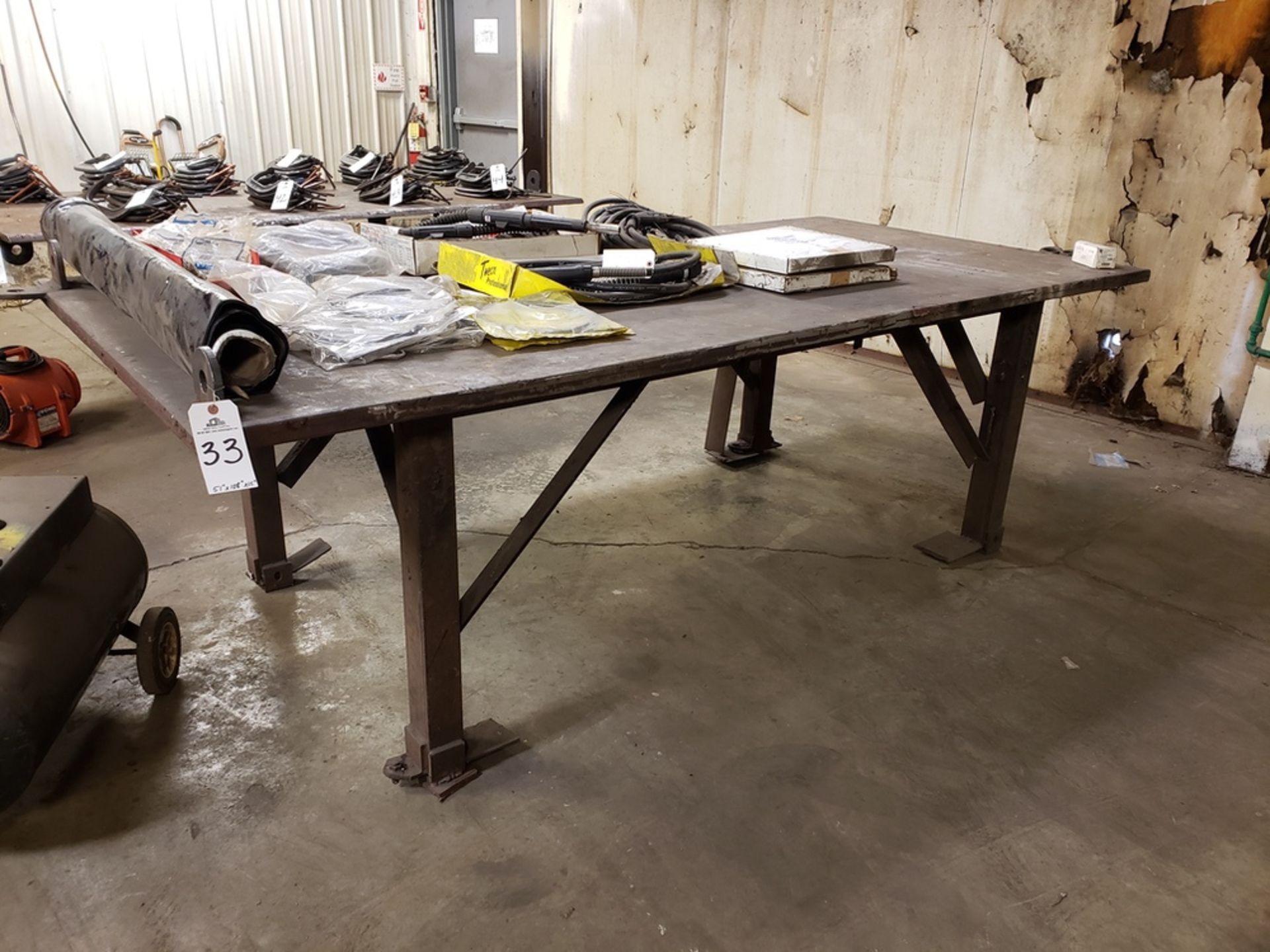 Welding Table, 51"x108"x1.5" | Rig Fee: $85