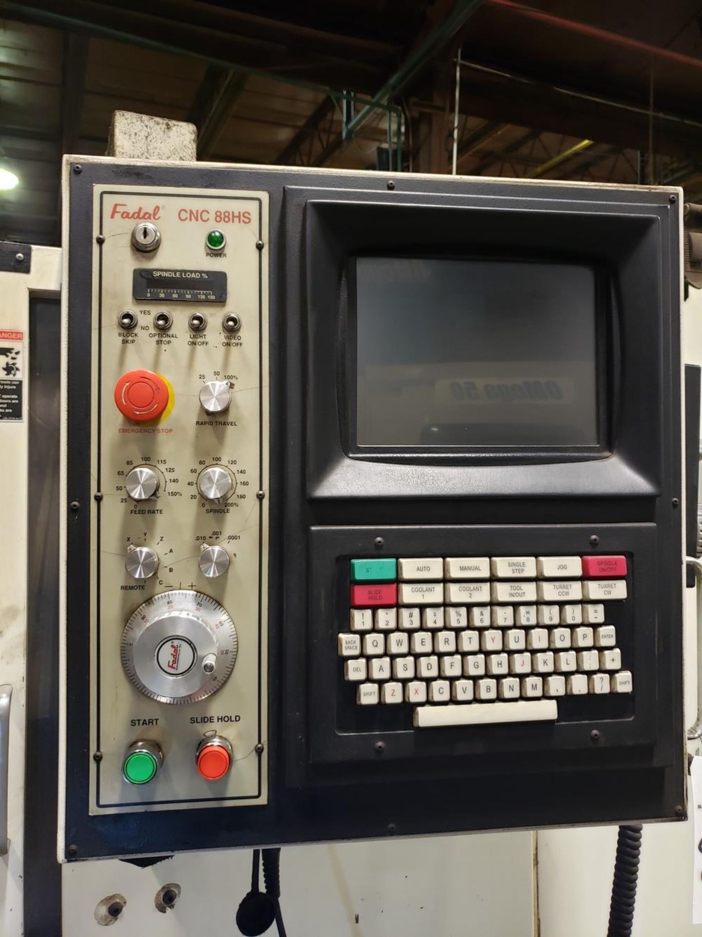 Fadal Vertical Machining Center, M# VMC 6030, S/N 9905808, Fadal CNC 88HS Controlle | Rig Fee: $4250 - Image 3 of 7